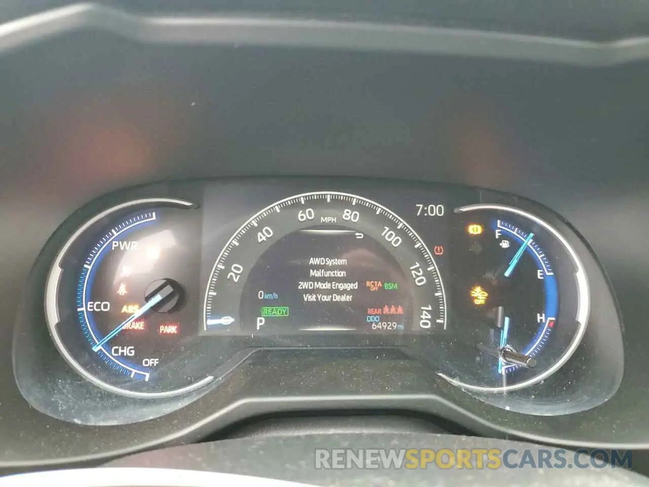 9 Фотография поврежденного автомобиля 2T3DWRFV1LW075877 TOYOTA RAV4 2020