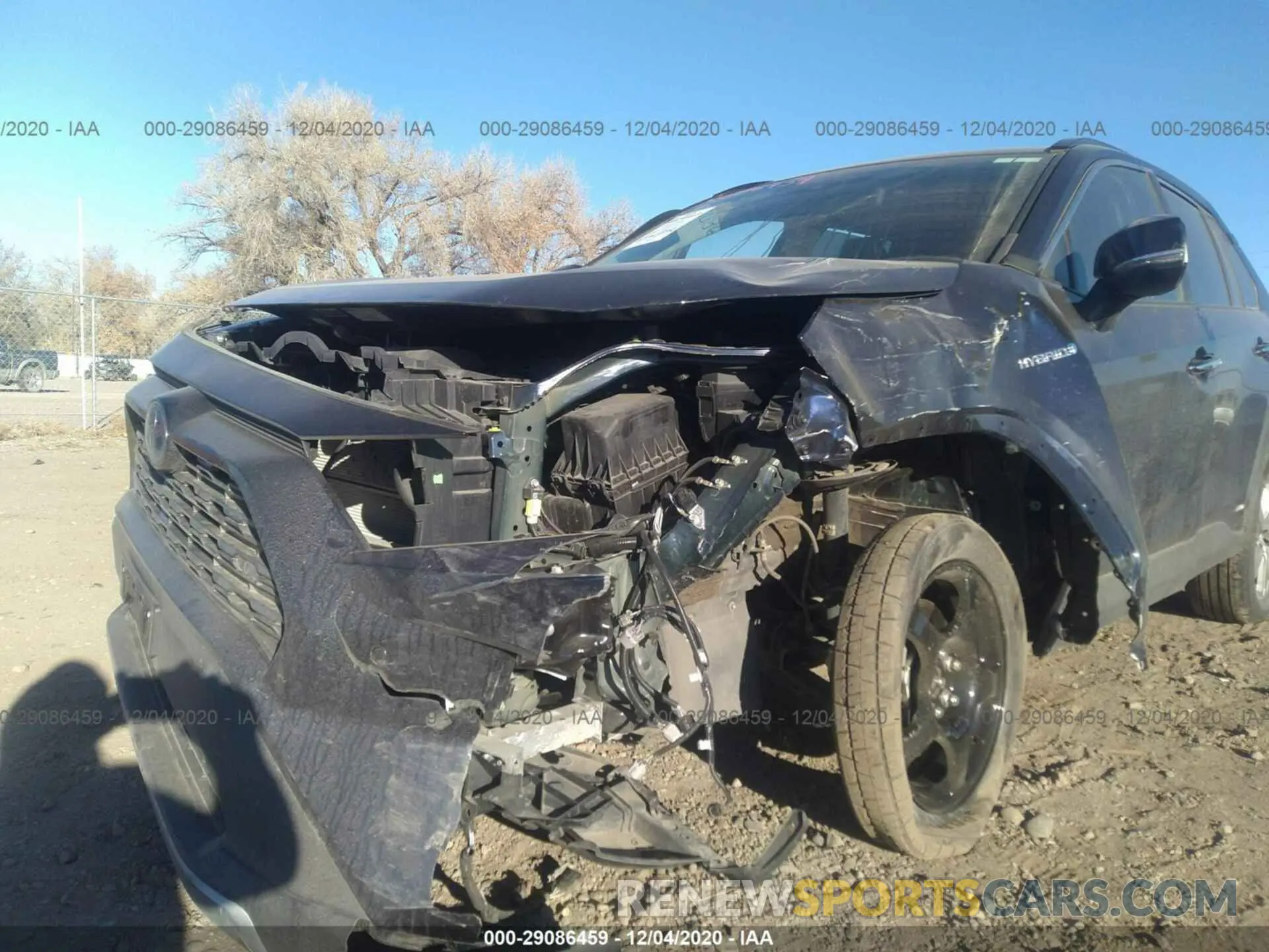 6 Photograph of a damaged car 2T3DWRFV2LW058327 TOYOTA RAV4 2020