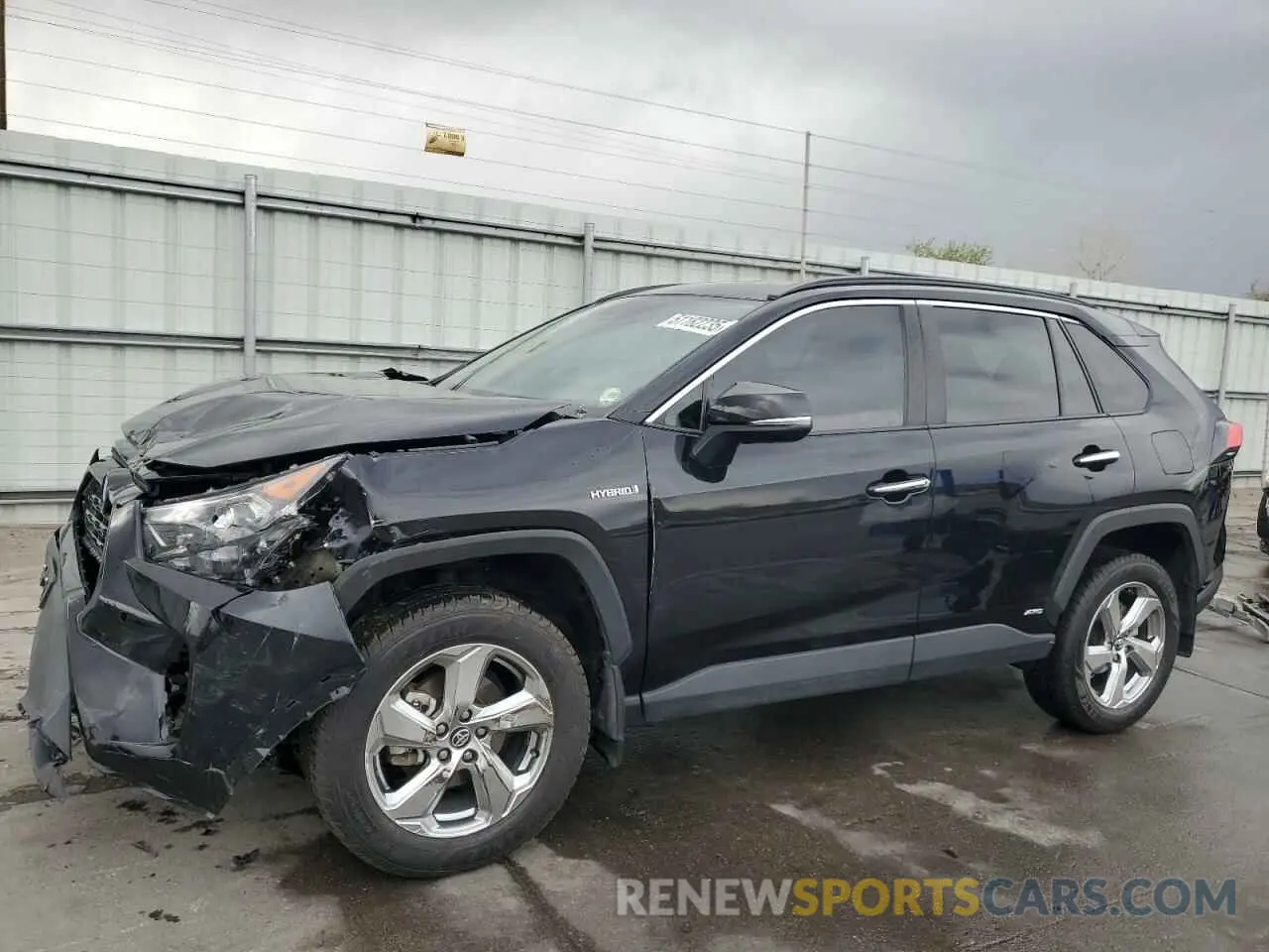 1 Фотография поврежденного автомобиля 2T3DWRFV4LW054411 TOYOTA RAV4 2020