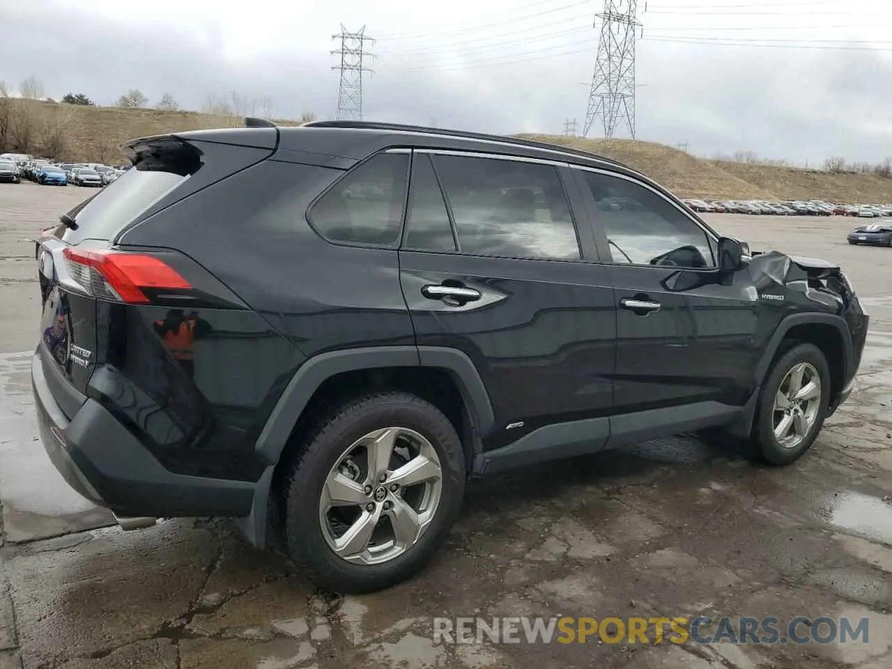 3 Фотография поврежденного автомобиля 2T3DWRFV4LW054411 TOYOTA RAV4 2020