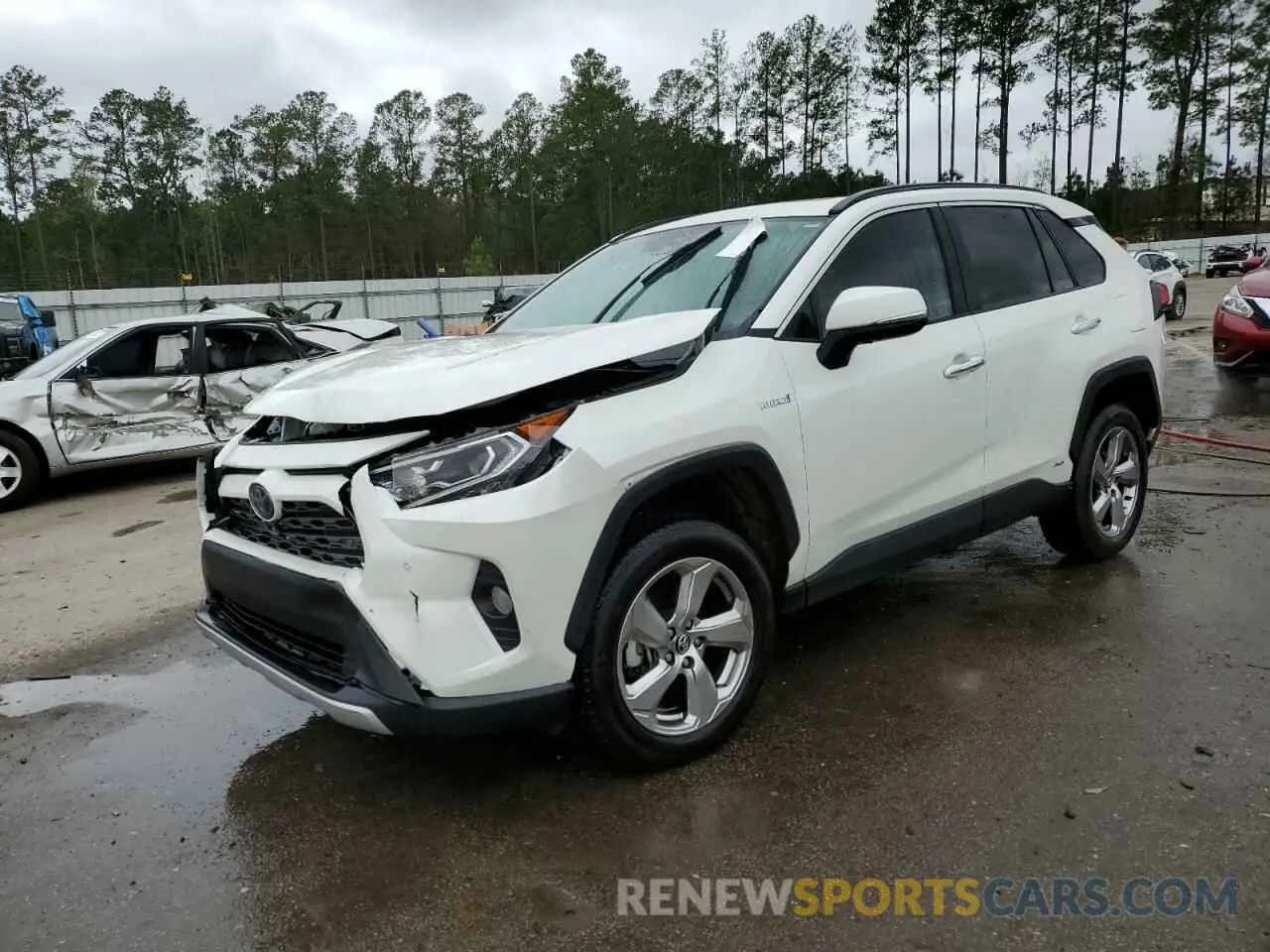1 Фотография поврежденного автомобиля 2T3DWRFV5LW061691 TOYOTA RAV4 2020