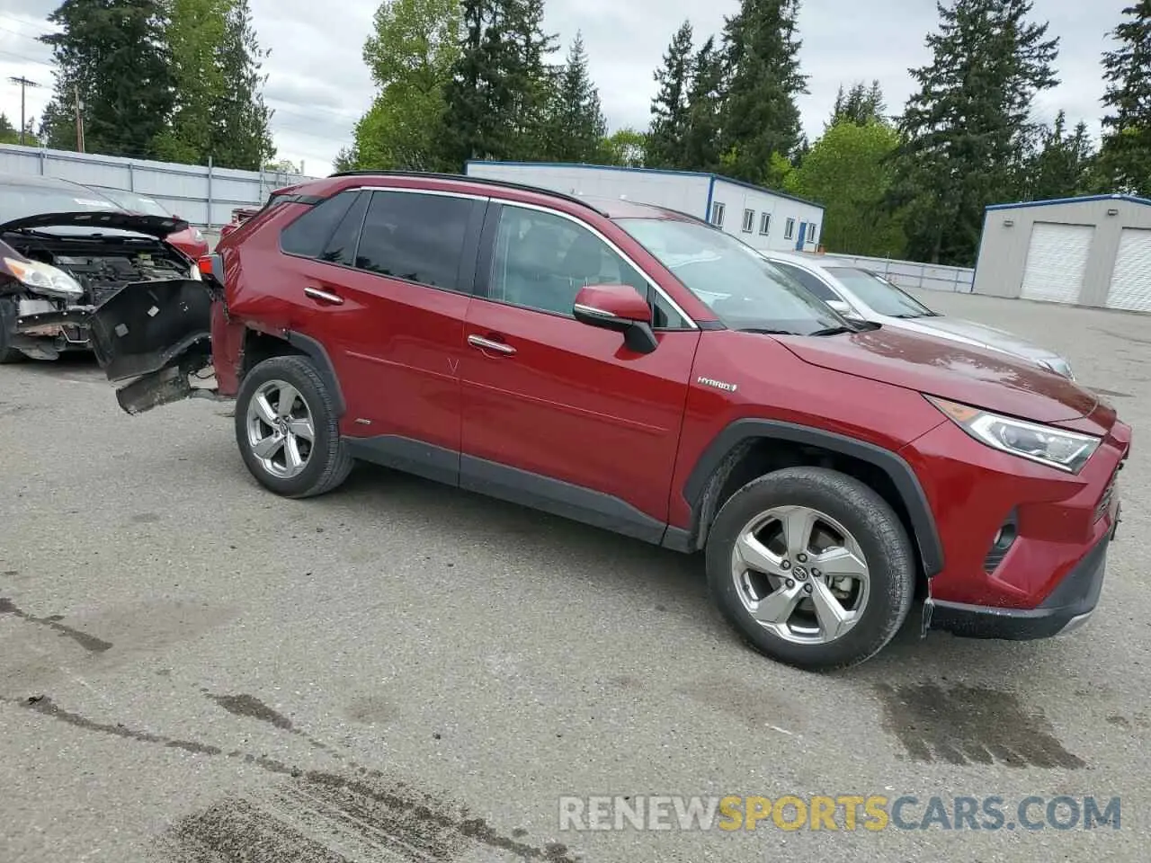 4 Фотография поврежденного автомобиля 2T3DWRFV5LW083528 TOYOTA RAV4 2020
