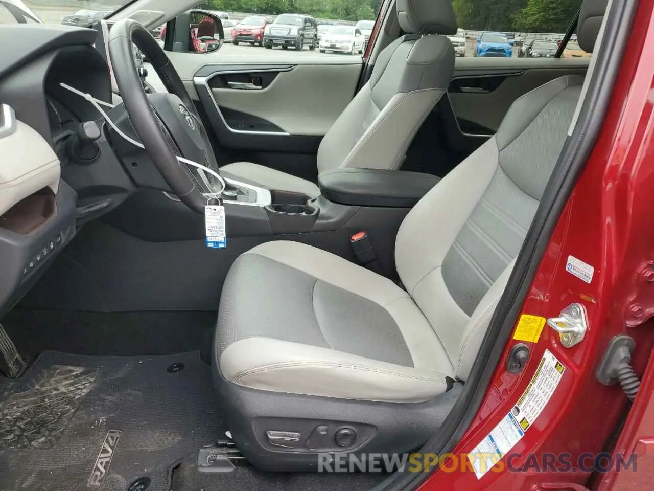 7 Фотография поврежденного автомобиля 2T3DWRFV5LW083528 TOYOTA RAV4 2020