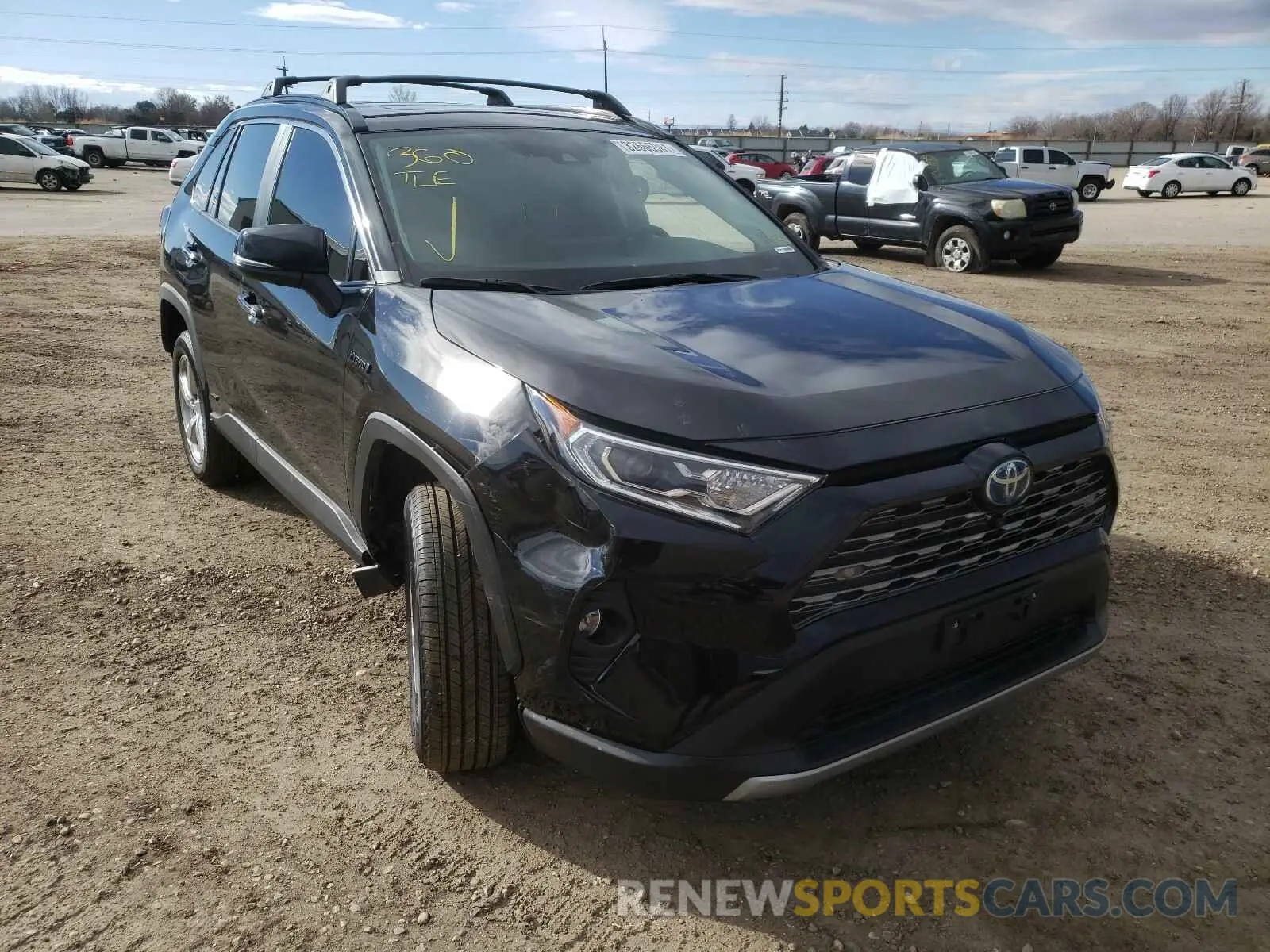 1 Photograph of a damaged car 2T3DWRFV7LW083966 TOYOTA RAV4 2020