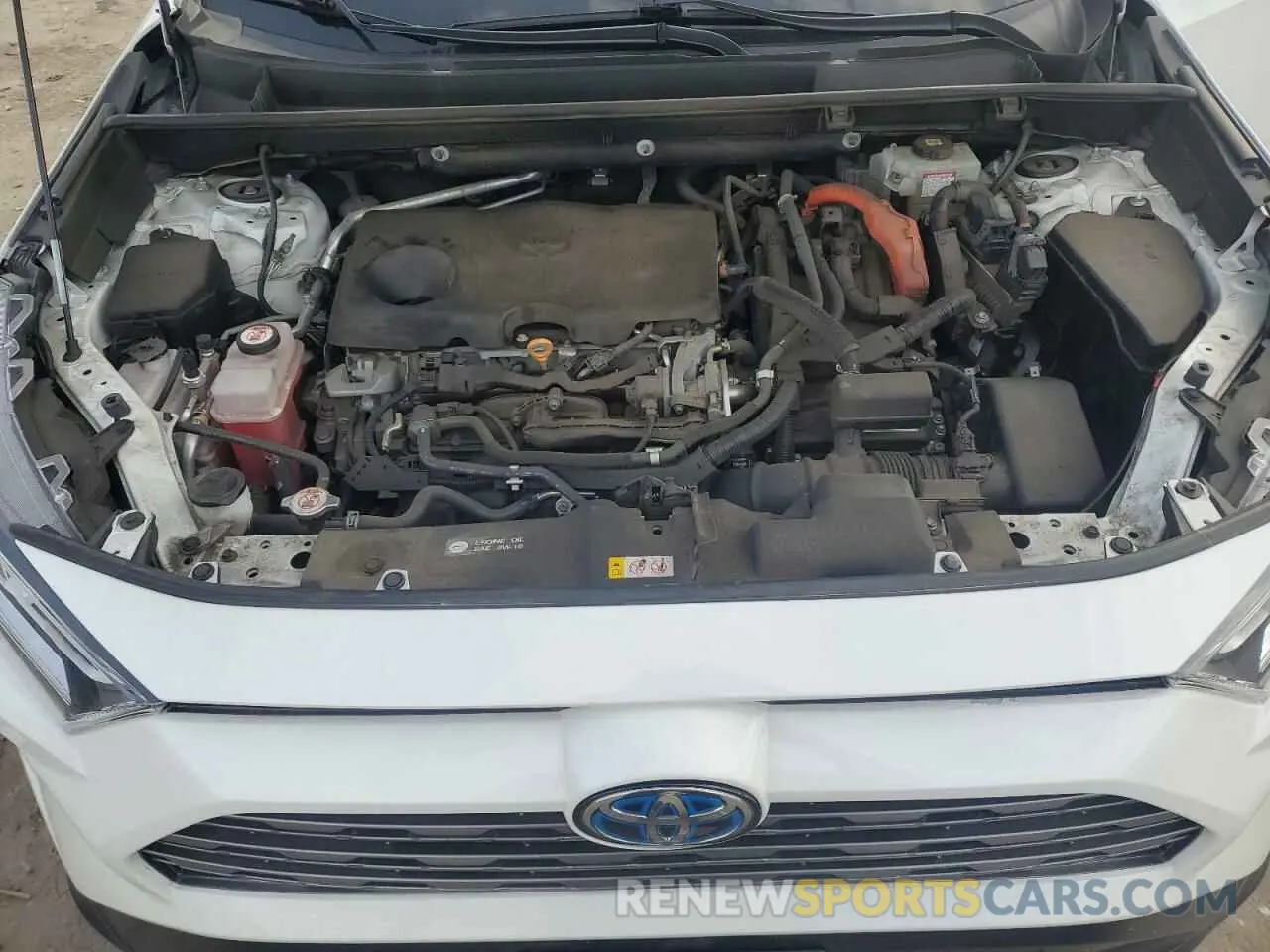 12 Фотография поврежденного автомобиля 2T3E6RFV1LW002030 TOYOTA RAV4 2020