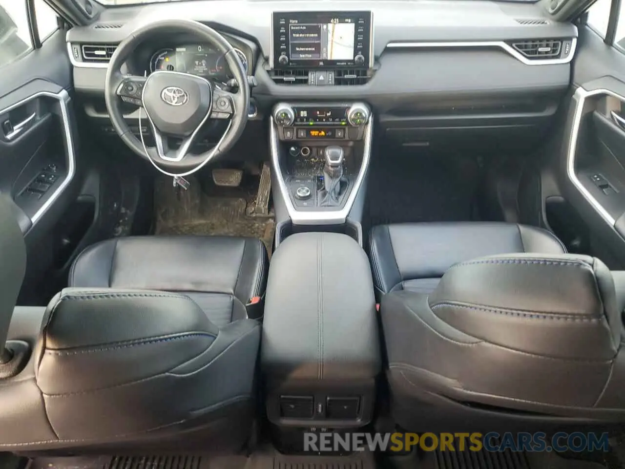 8 Фотография поврежденного автомобиля 2T3E6RFV1LW002030 TOYOTA RAV4 2020