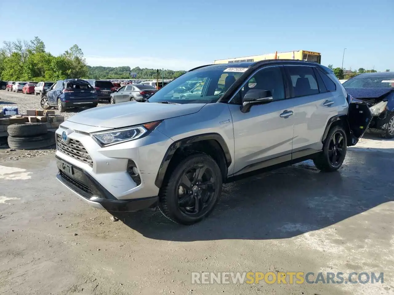 1 Фотография поврежденного автомобиля 2T3EWRFV1LW081926 TOYOTA RAV4 2020