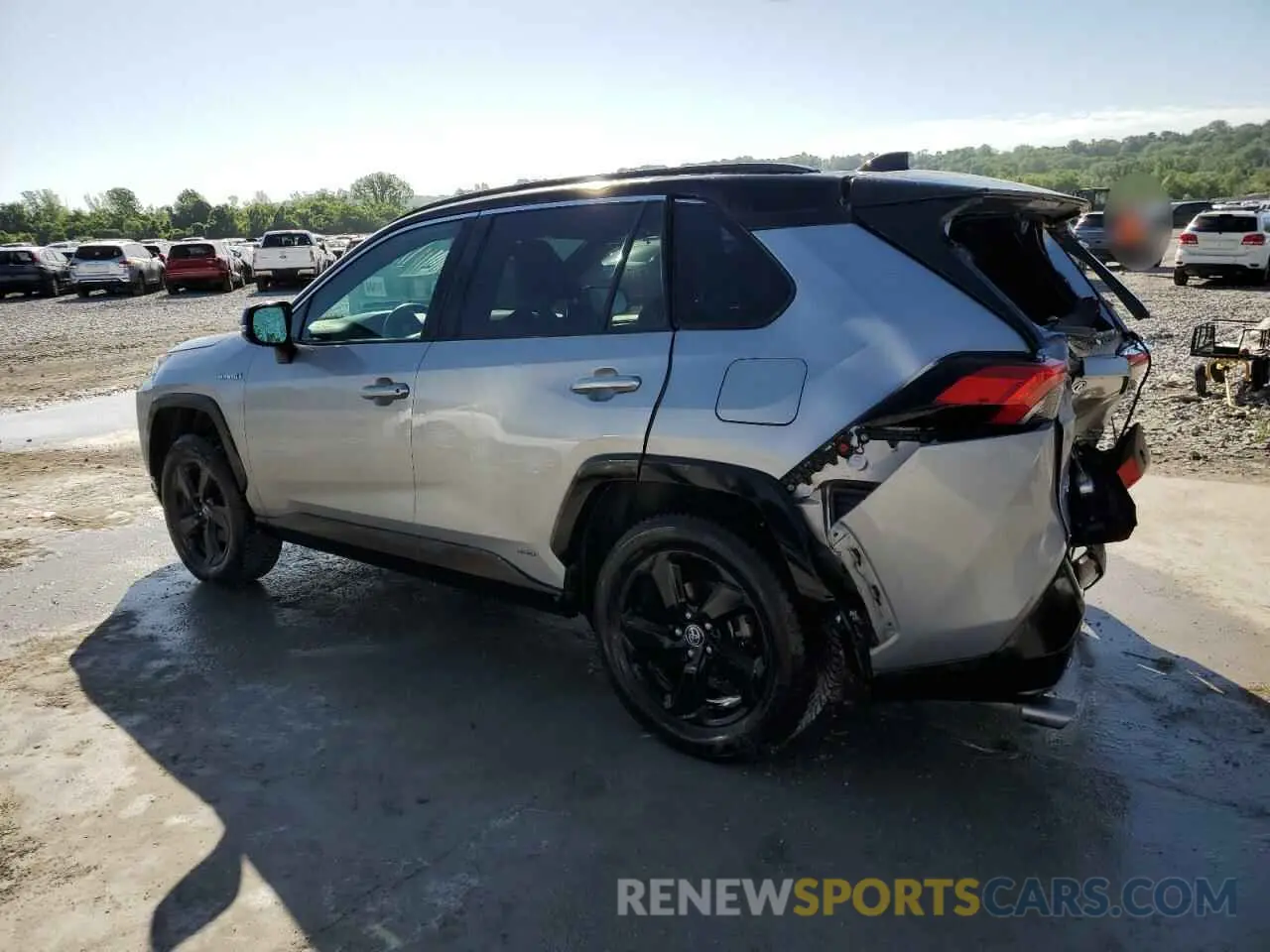 2 Фотография поврежденного автомобиля 2T3EWRFV1LW081926 TOYOTA RAV4 2020