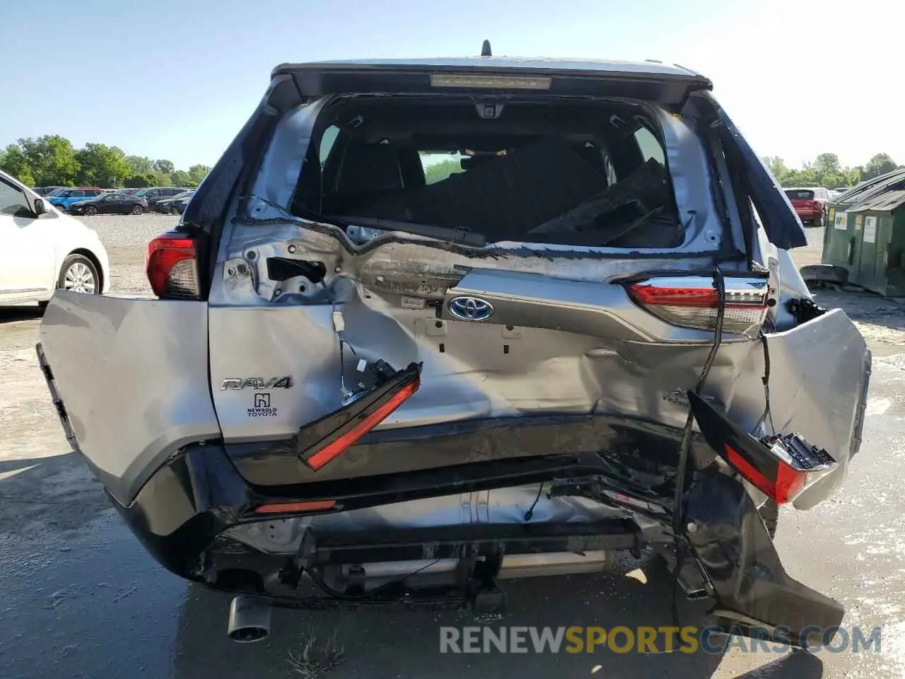 6 Фотография поврежденного автомобиля 2T3EWRFV1LW081926 TOYOTA RAV4 2020