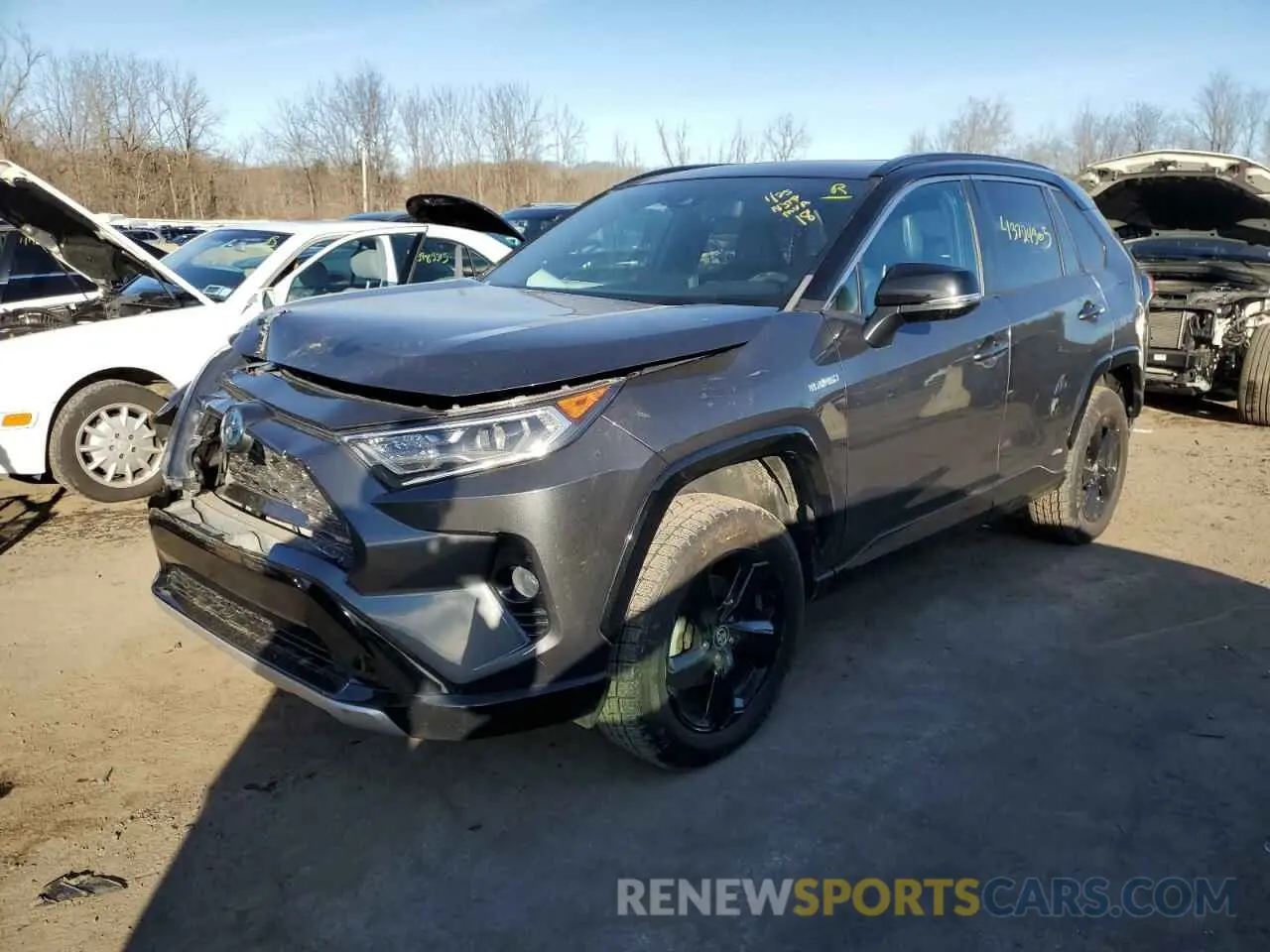 1 Фотография поврежденного автомобиля 2T3EWRFV3LW077344 TOYOTA RAV4 2020