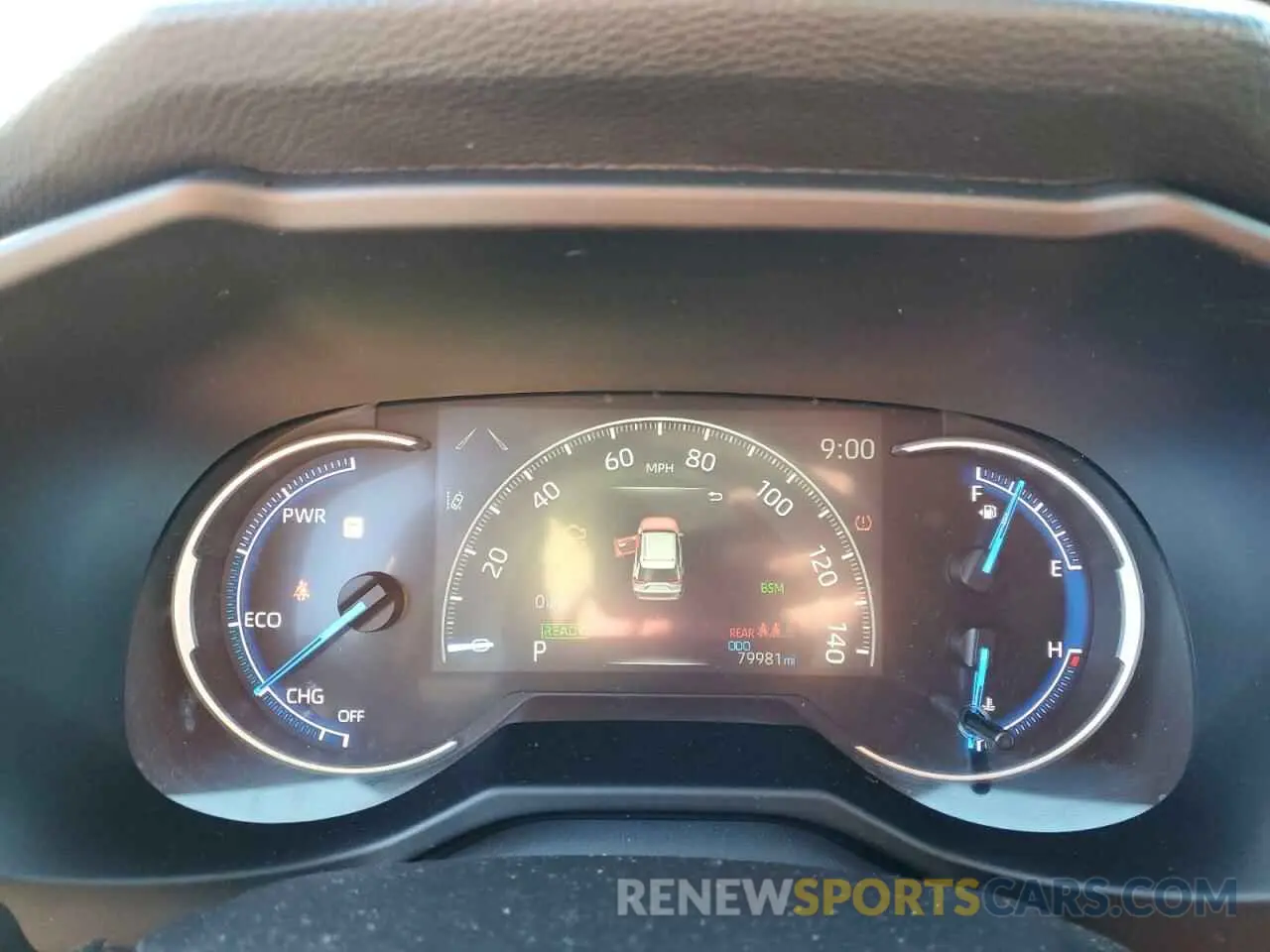 9 Фотография поврежденного автомобиля 2T3EWRFV3LW077344 TOYOTA RAV4 2020