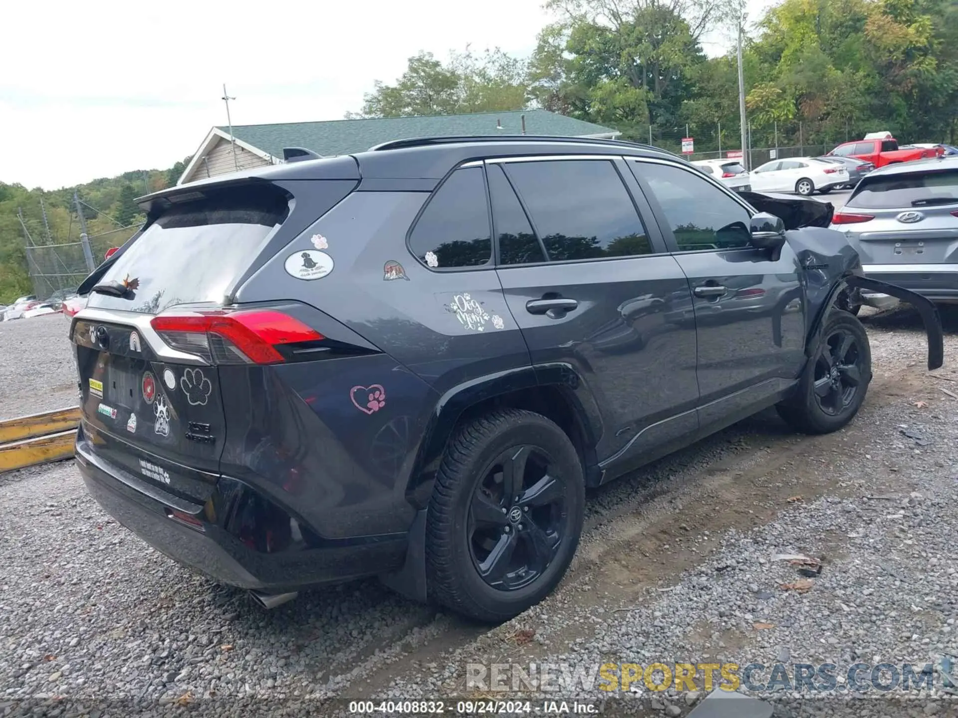 4 Фотография поврежденного автомобиля 2T3EWRFV8LW087674 TOYOTA RAV4 2020