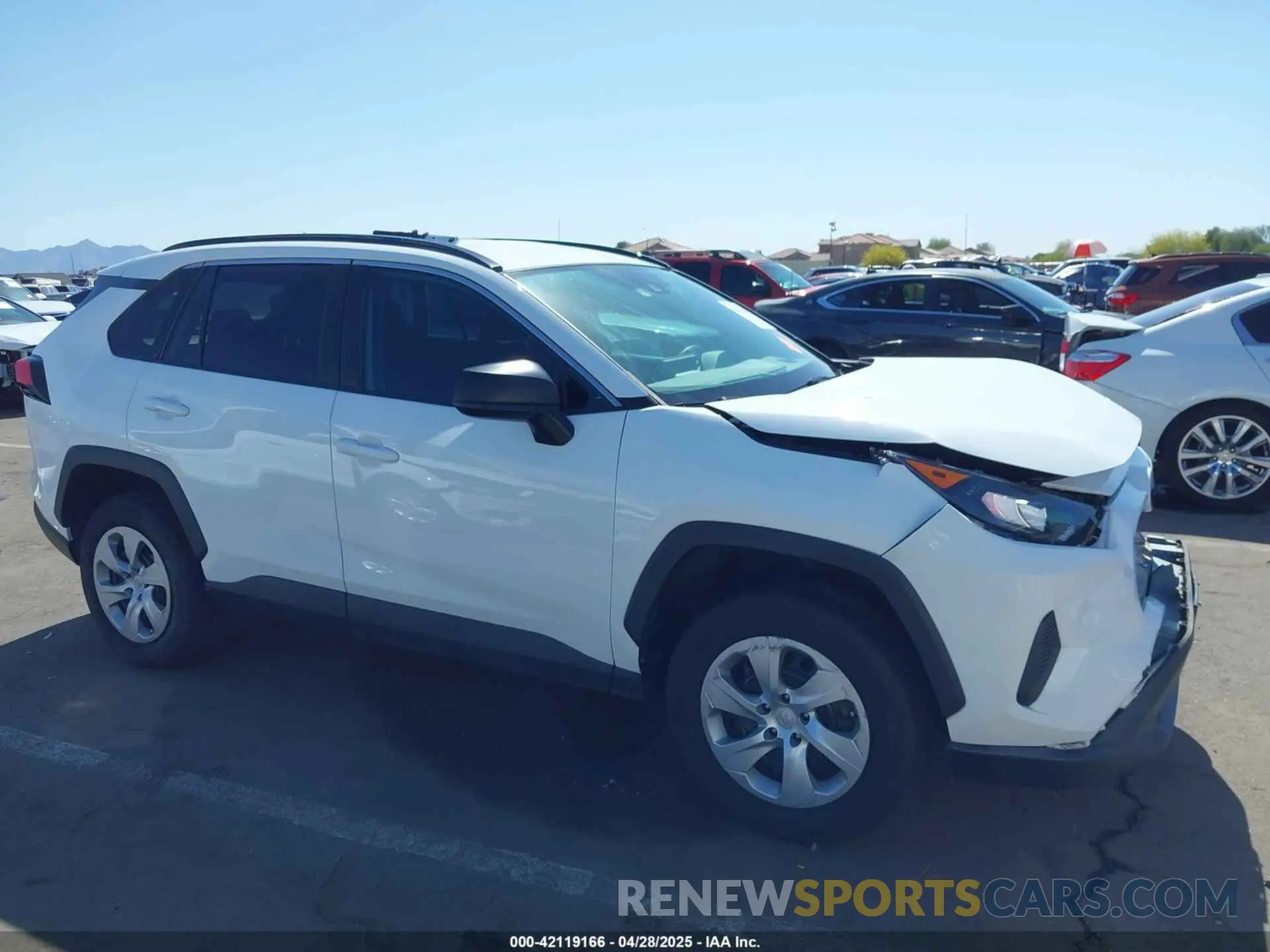 1 Photograph of a damaged car 2T3F1RFV0LC090346 TOYOTA RAV4 2020