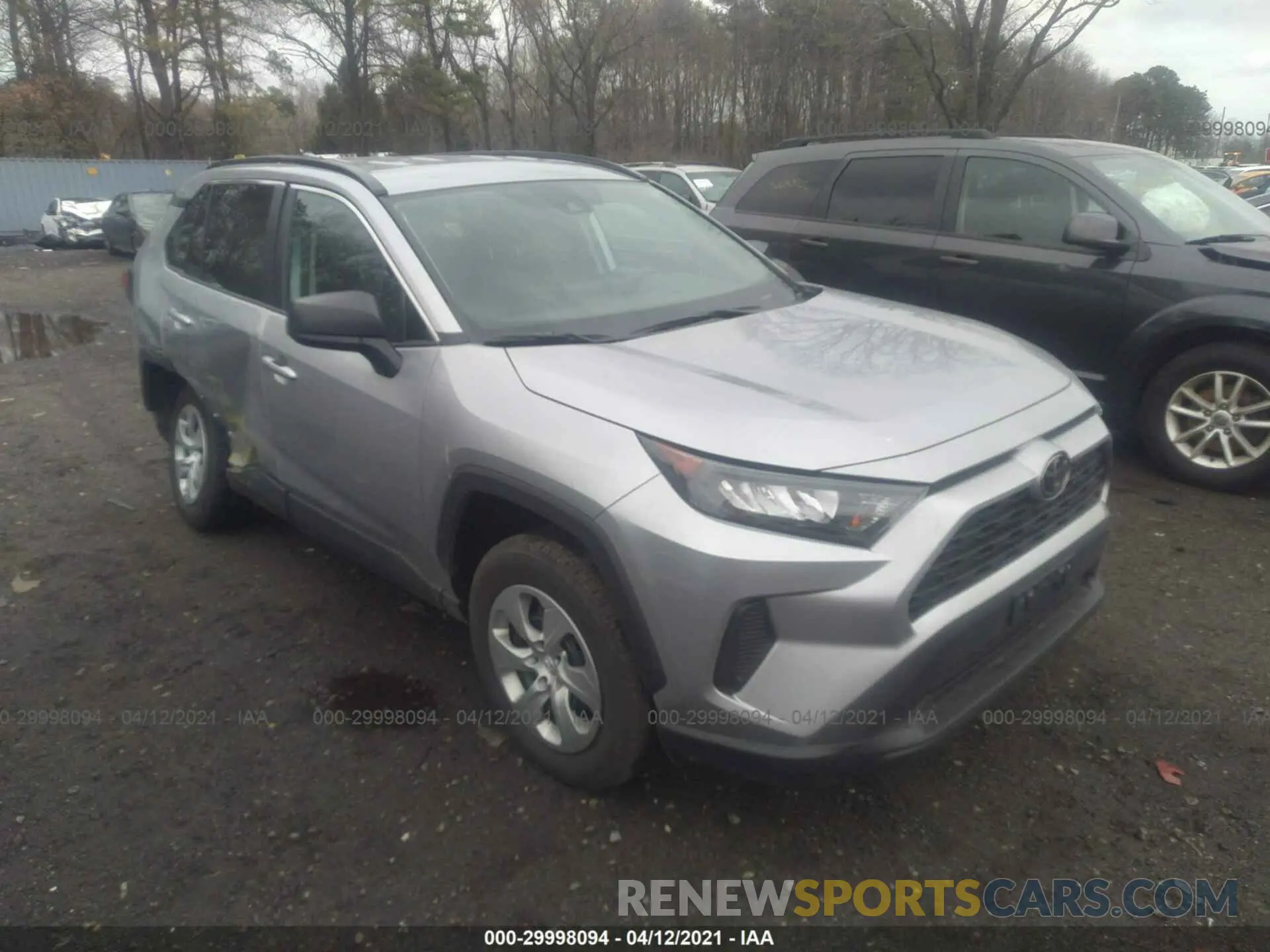 1 Photograph of a damaged car 2T3F1RFV1LC138758 TOYOTA RAV4 2020