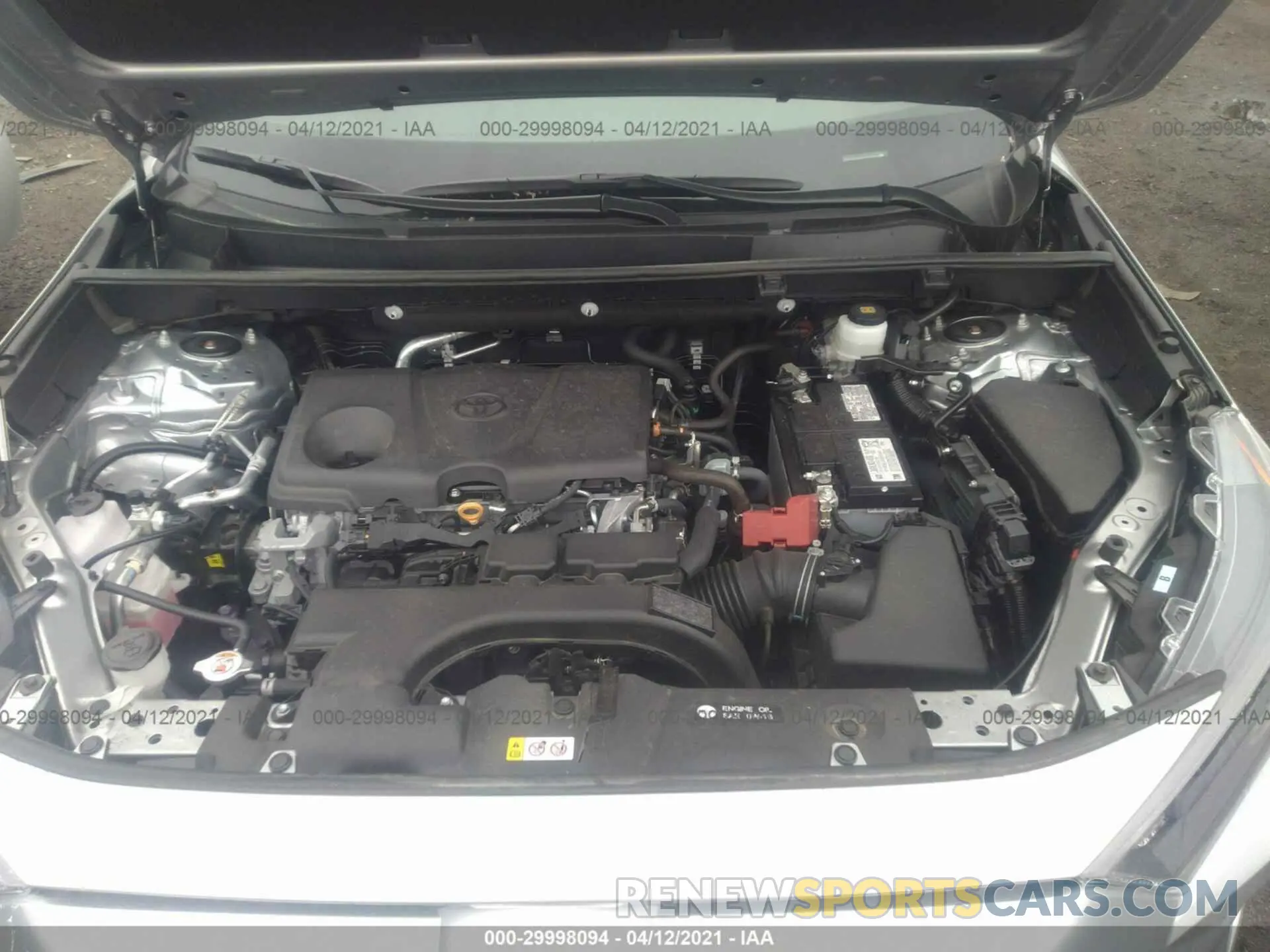 10 Photograph of a damaged car 2T3F1RFV1LC138758 TOYOTA RAV4 2020