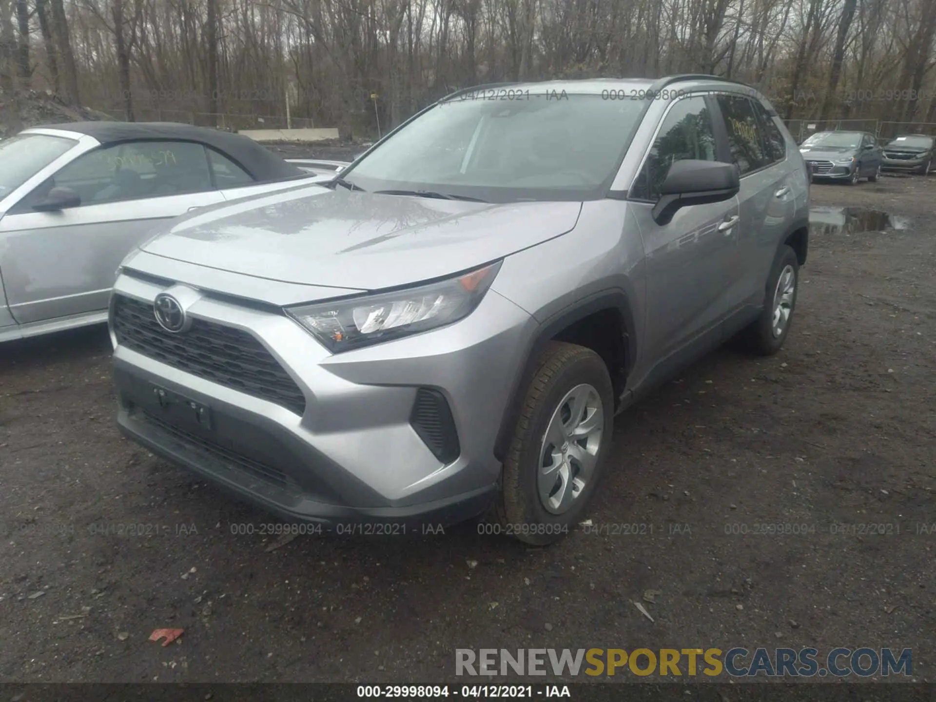 2 Photograph of a damaged car 2T3F1RFV1LC138758 TOYOTA RAV4 2020