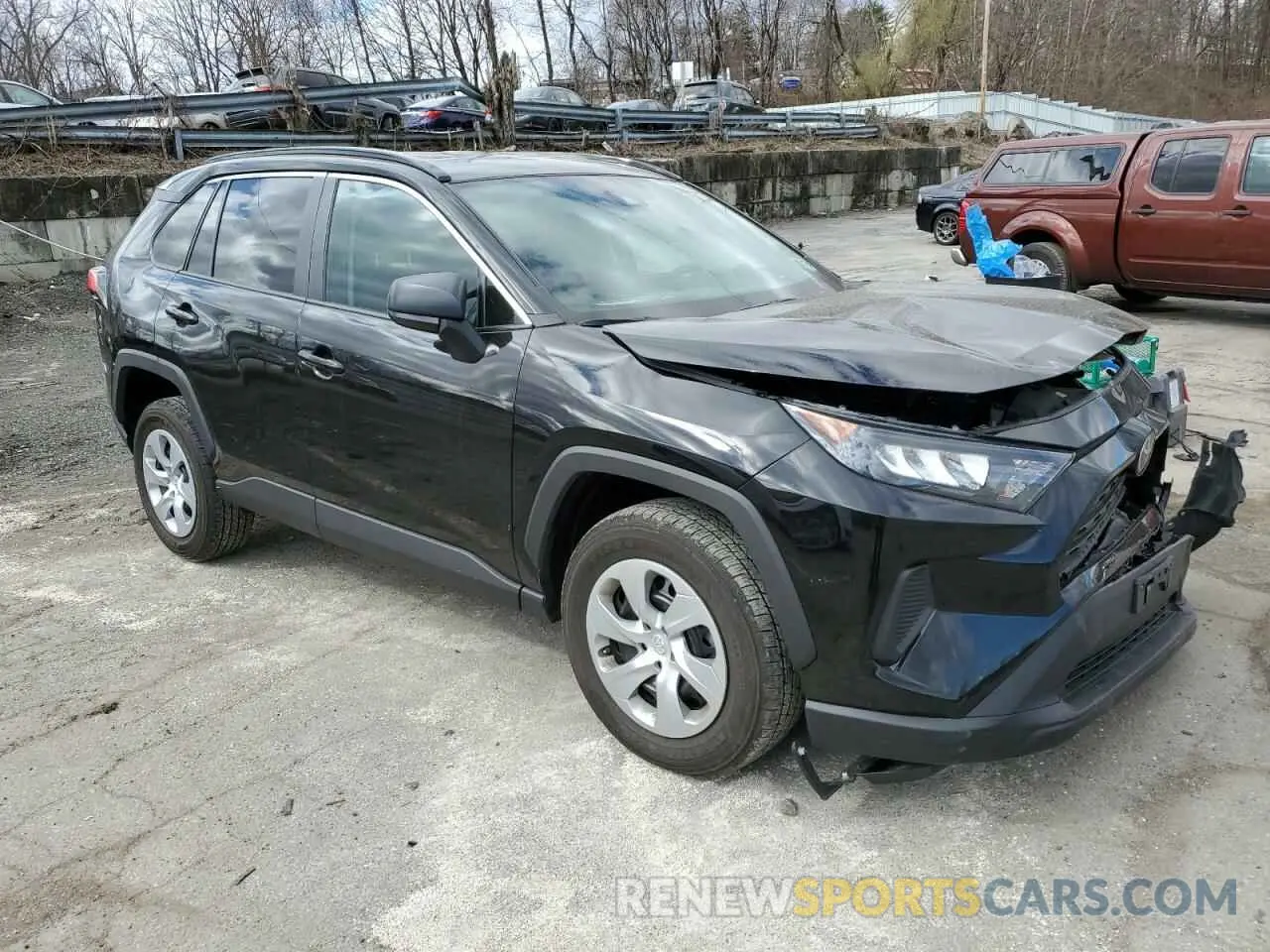 4 Photograph of a damaged car 2T3F1RFV2LC068624 TOYOTA RAV4 2020
