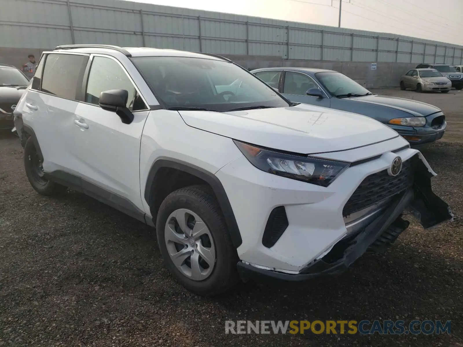 1 Photograph of a damaged car 2T3F1RFV2LC090378 TOYOTA RAV4 2020