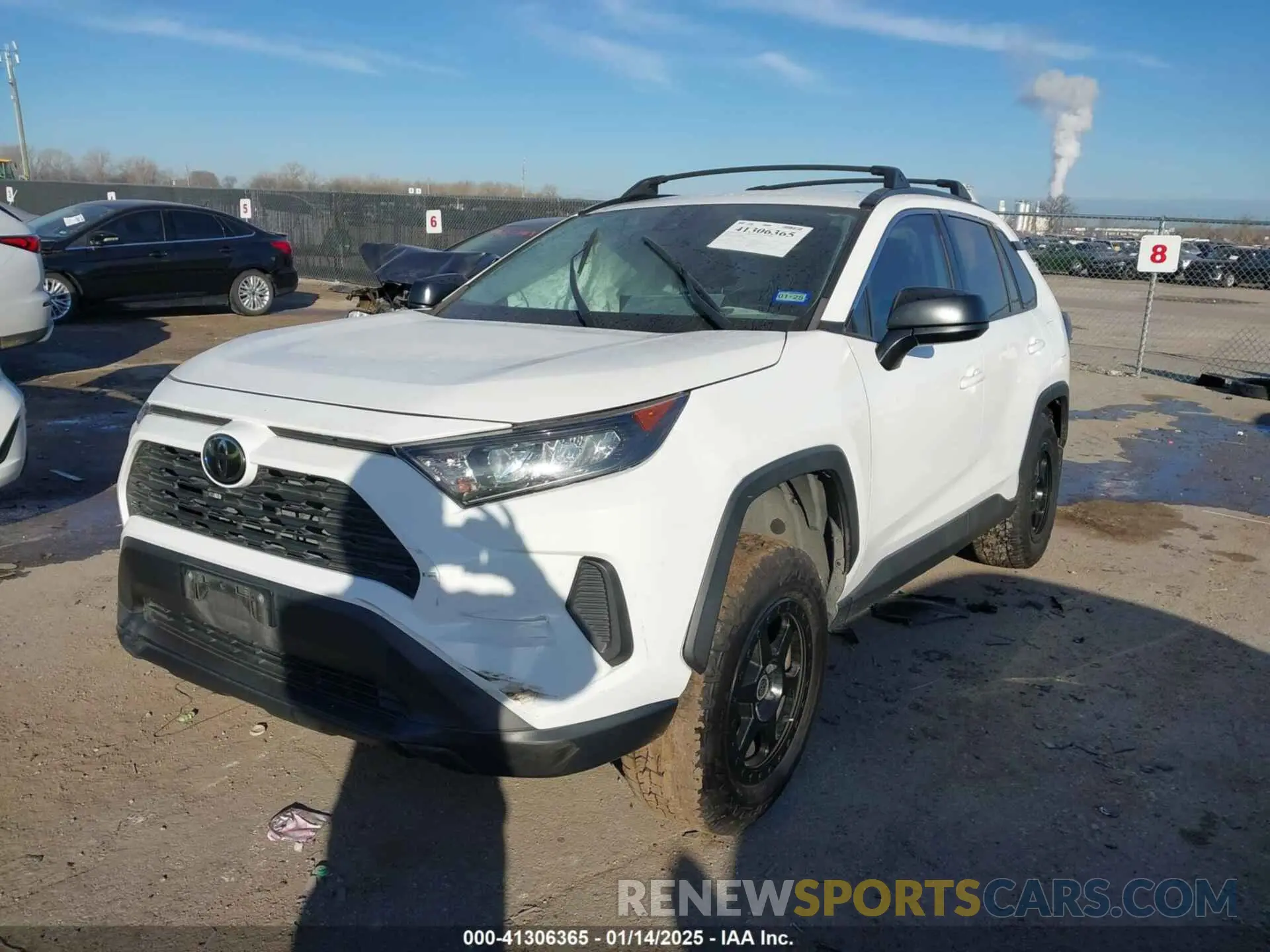 2 Photograph of a damaged car 2T3F1RFV2LC130457 TOYOTA RAV4 2020