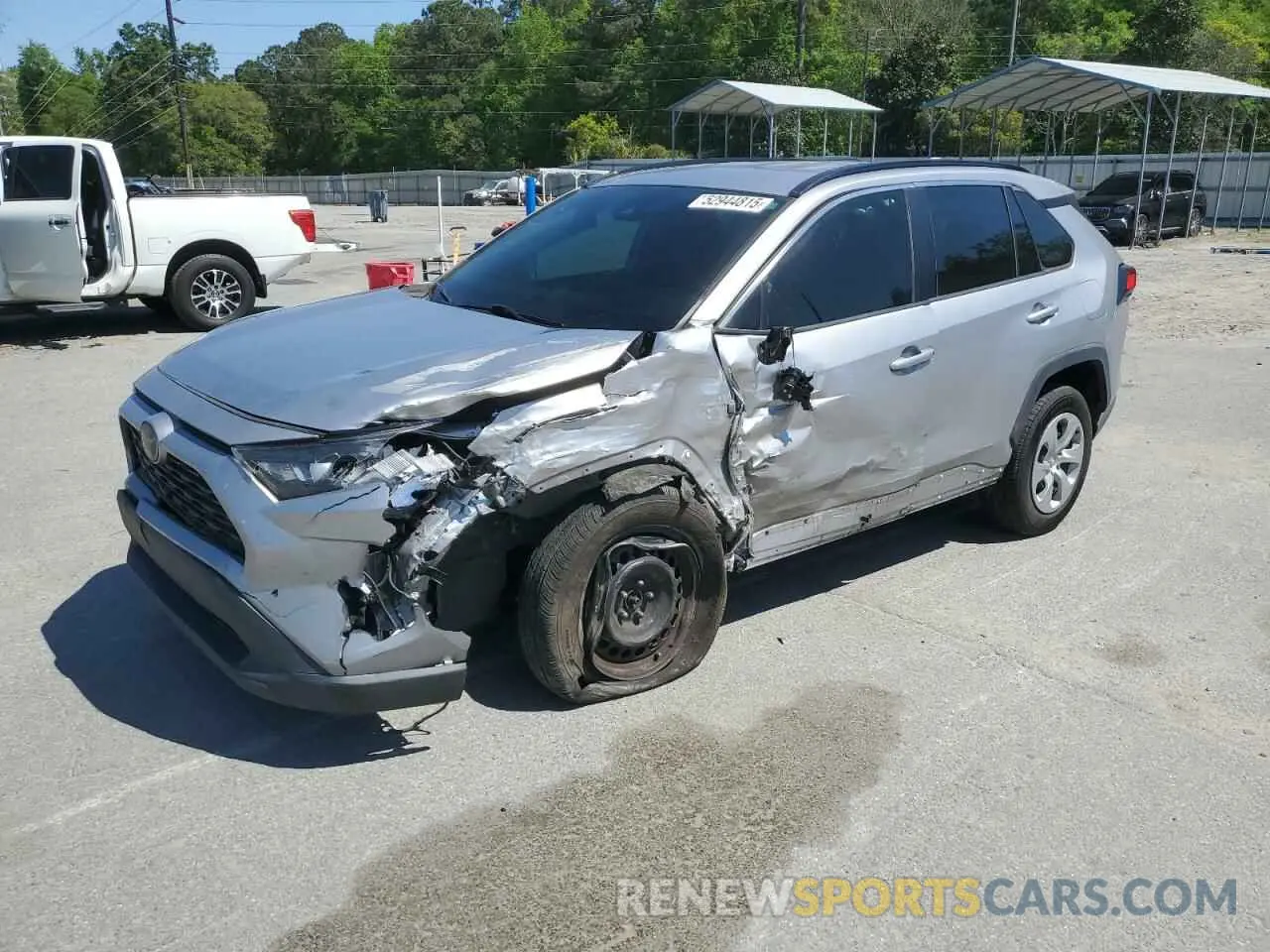 1 Фотография поврежденного автомобиля 2T3F1RFV3LC096643 TOYOTA RAV4 2020