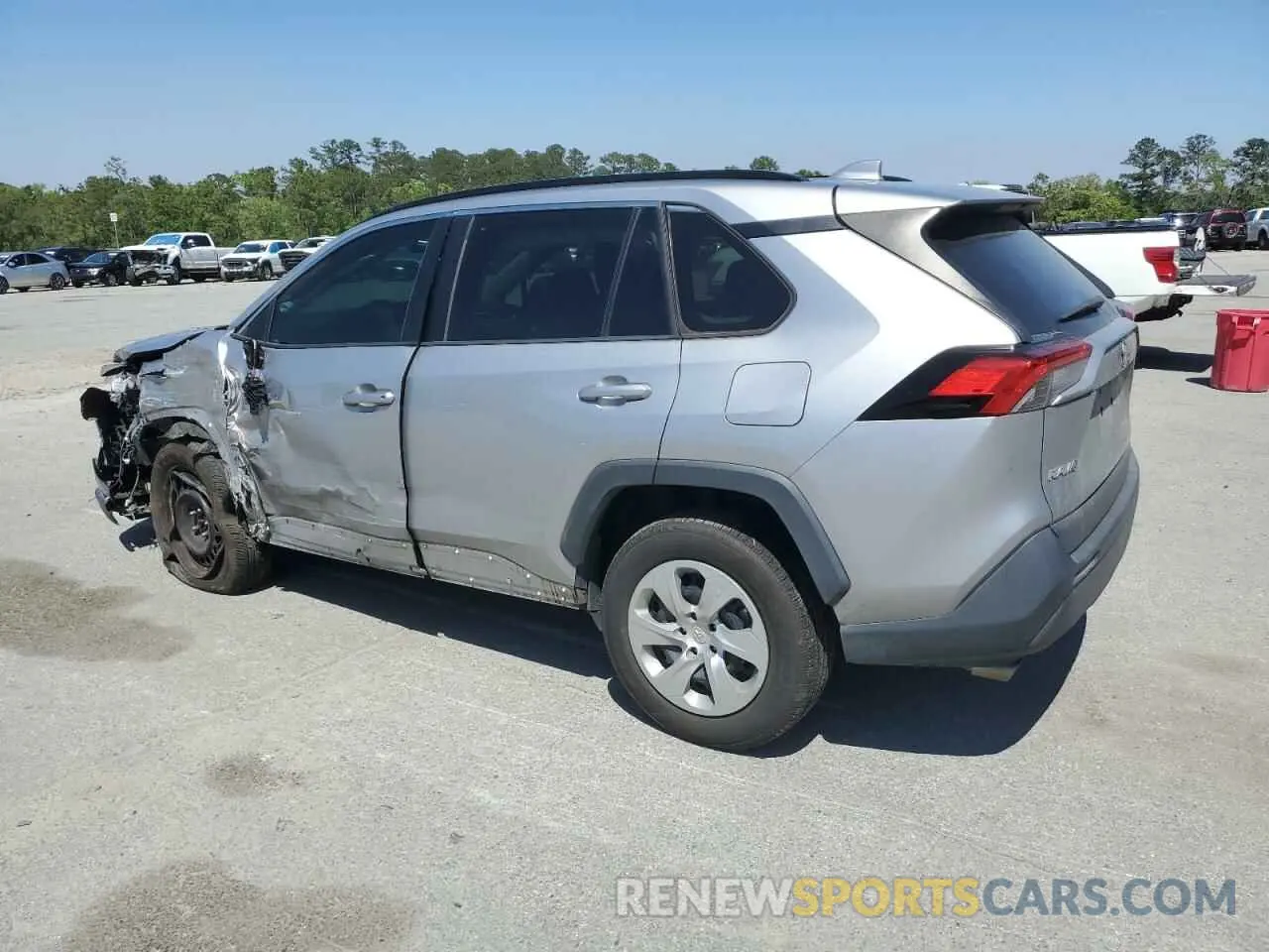 2 Фотография поврежденного автомобиля 2T3F1RFV3LC096643 TOYOTA RAV4 2020