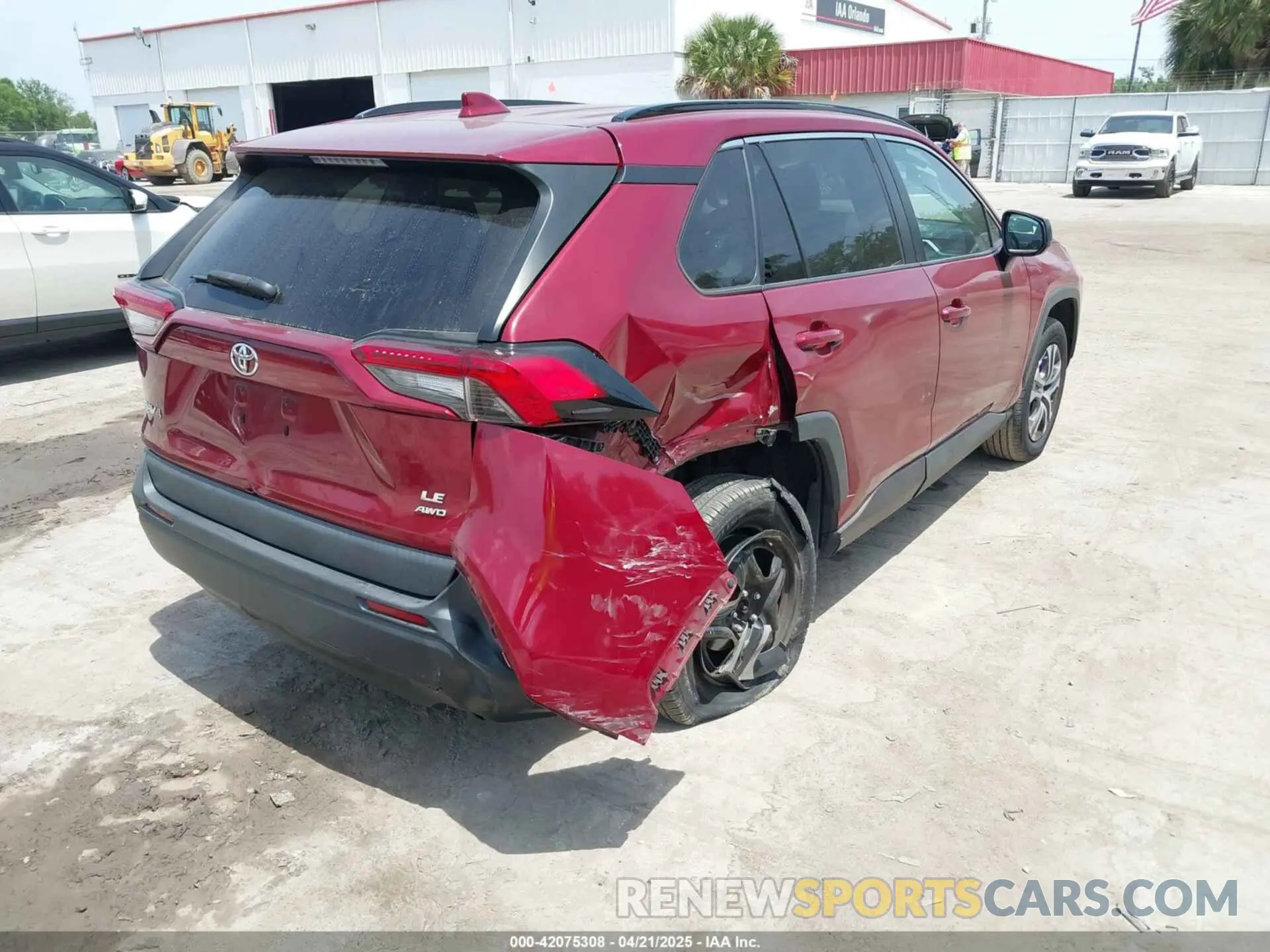 4 Фотография поврежденного автомобиля 2T3F1RFV3LC096884 TOYOTA RAV4 2020