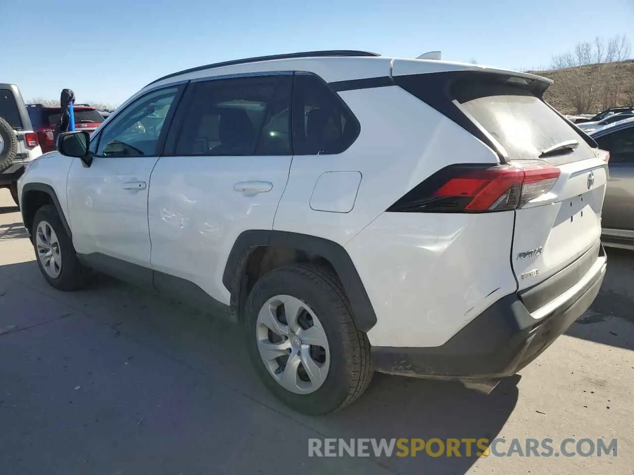 2 Photograph of a damaged car 2T3F1RFV3LC102084 TOYOTA RAV4 2020