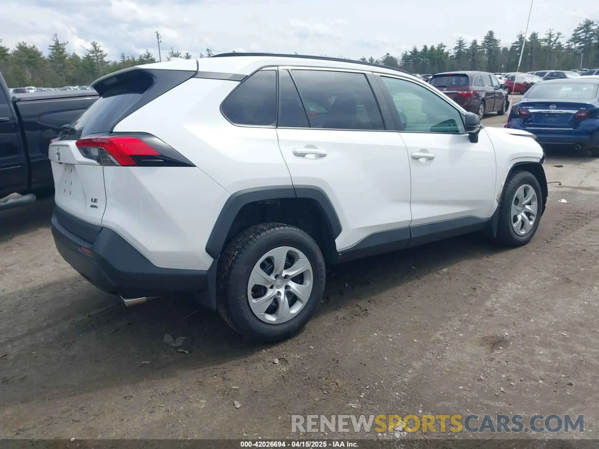 4 Фотография поврежденного автомобиля 2T3F1RFV3LC115255 TOYOTA RAV4 2020
