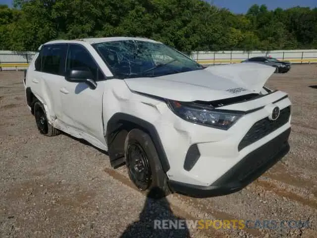 1 Photograph of a damaged car 2T3F1RFV5LC113815 TOYOTA RAV4 2020