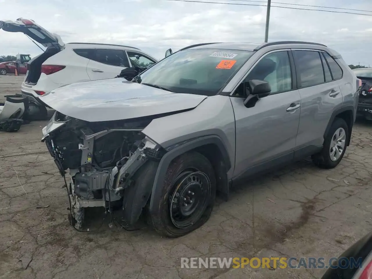 1 Фотография поврежденного автомобиля 2T3F1RFV5LC114852 TOYOTA RAV4 2020