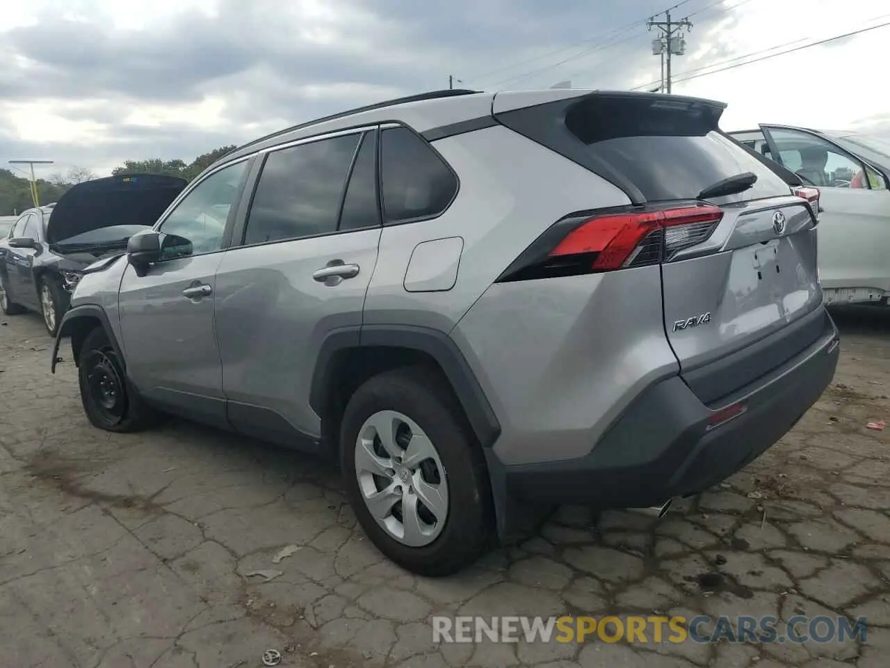 2 Фотография поврежденного автомобиля 2T3F1RFV5LC114852 TOYOTA RAV4 2020