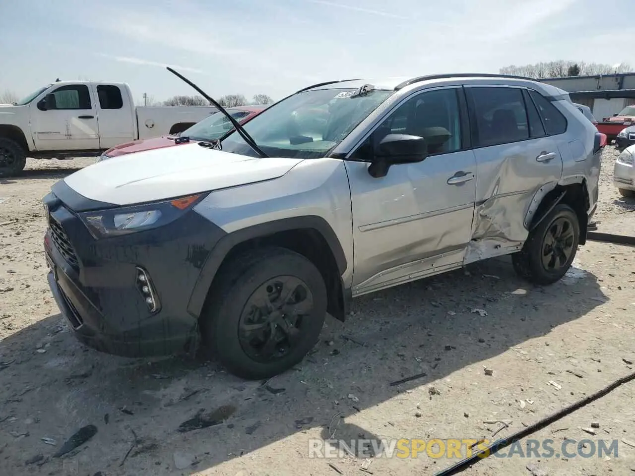 1 Фотография поврежденного автомобиля 2T3F1RFV5LW107026 TOYOTA RAV4 2020