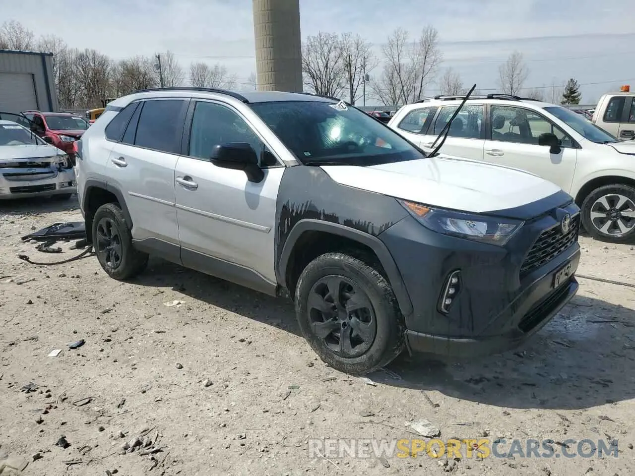 4 Фотография поврежденного автомобиля 2T3F1RFV5LW107026 TOYOTA RAV4 2020