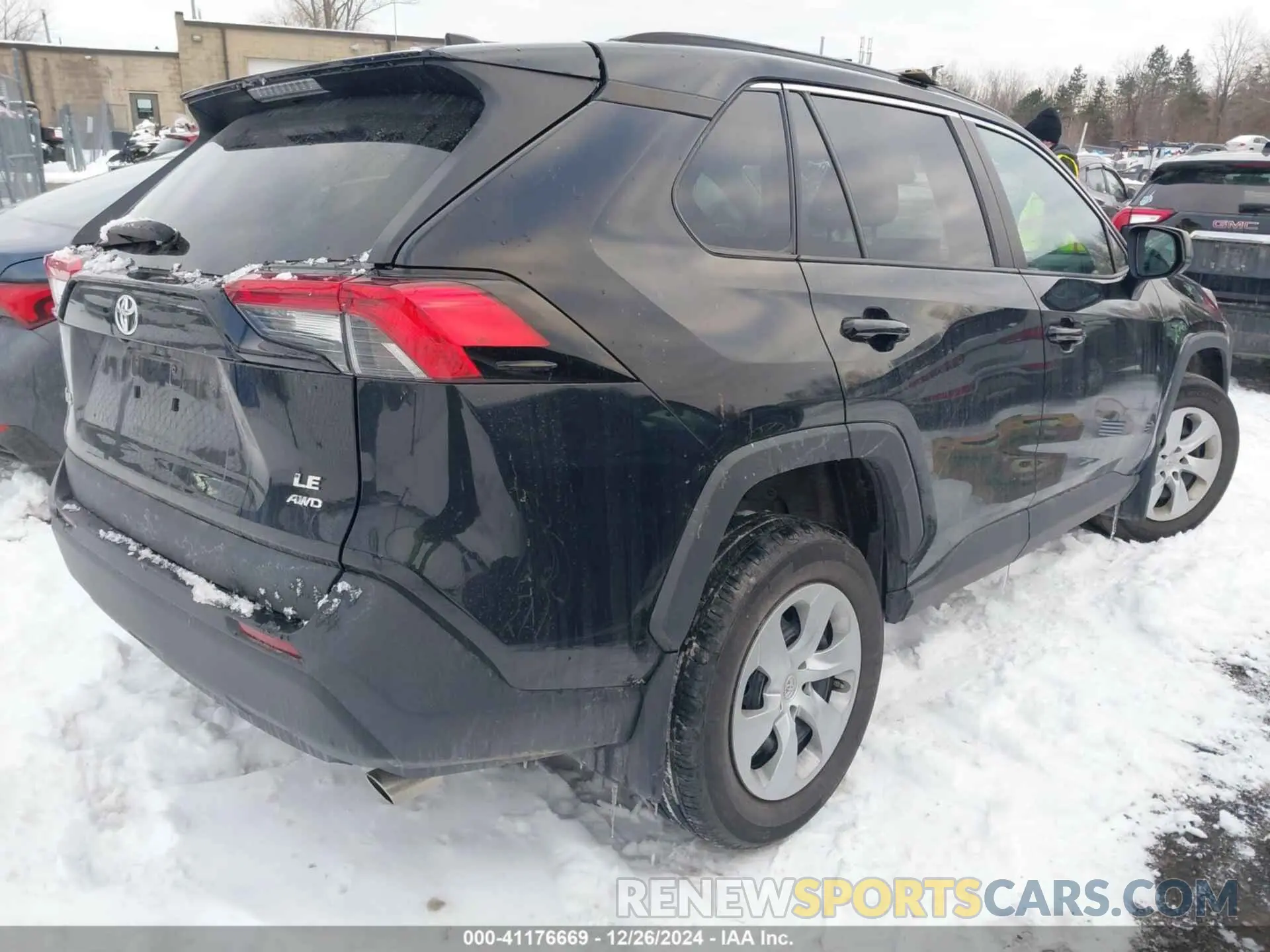 4 Photograph of a damaged car 2T3F1RFV6LC074443 TOYOTA RAV4 2020