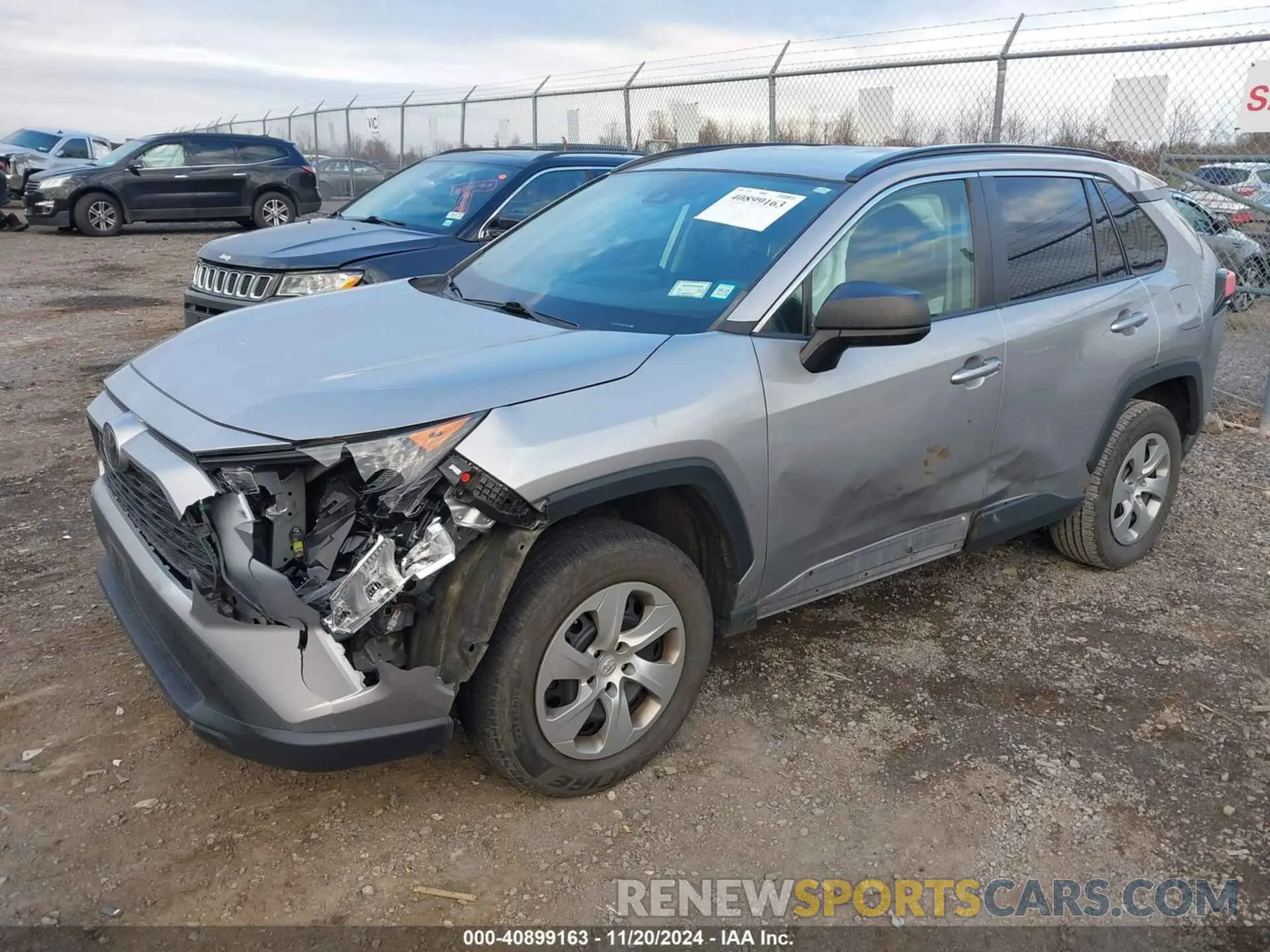 2 Фотография поврежденного автомобиля 2T3F1RFV6LC088438 TOYOTA RAV4 2020