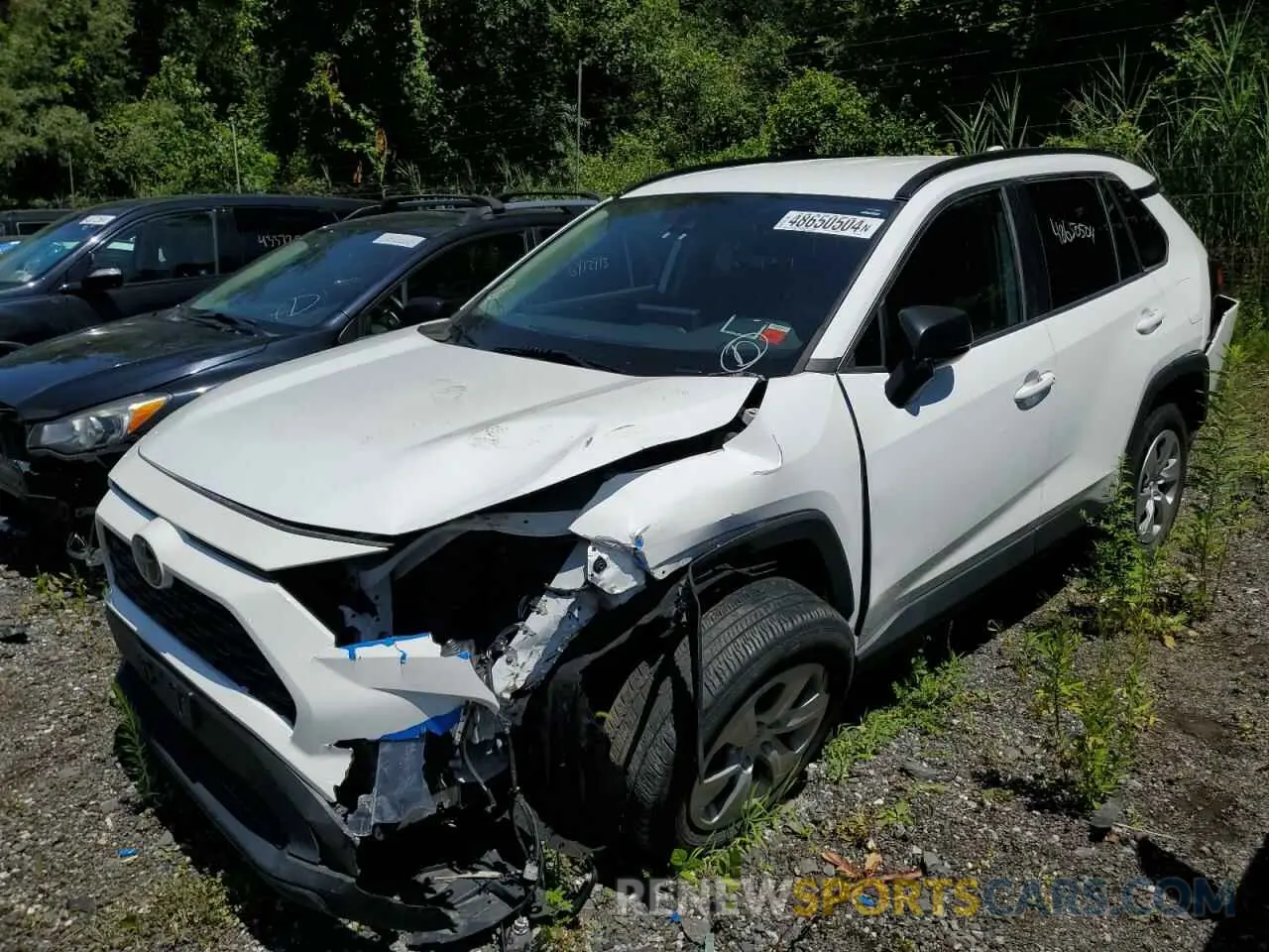 1 Фотография поврежденного автомобиля 2T3F1RFV7LC072300 TOYOTA RAV4 2020