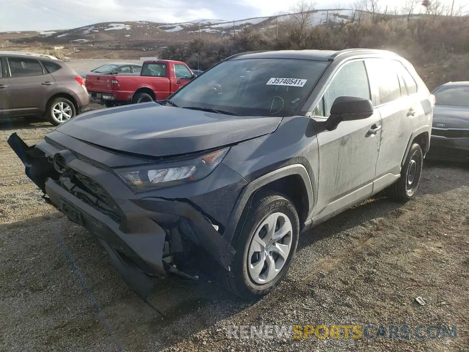 2 Photograph of a damaged car 2T3F1RFV7LC082695 TOYOTA RAV4 2020