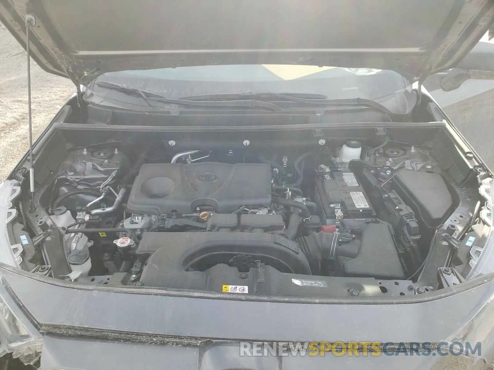 7 Photograph of a damaged car 2T3F1RFV7LC082695 TOYOTA RAV4 2020
