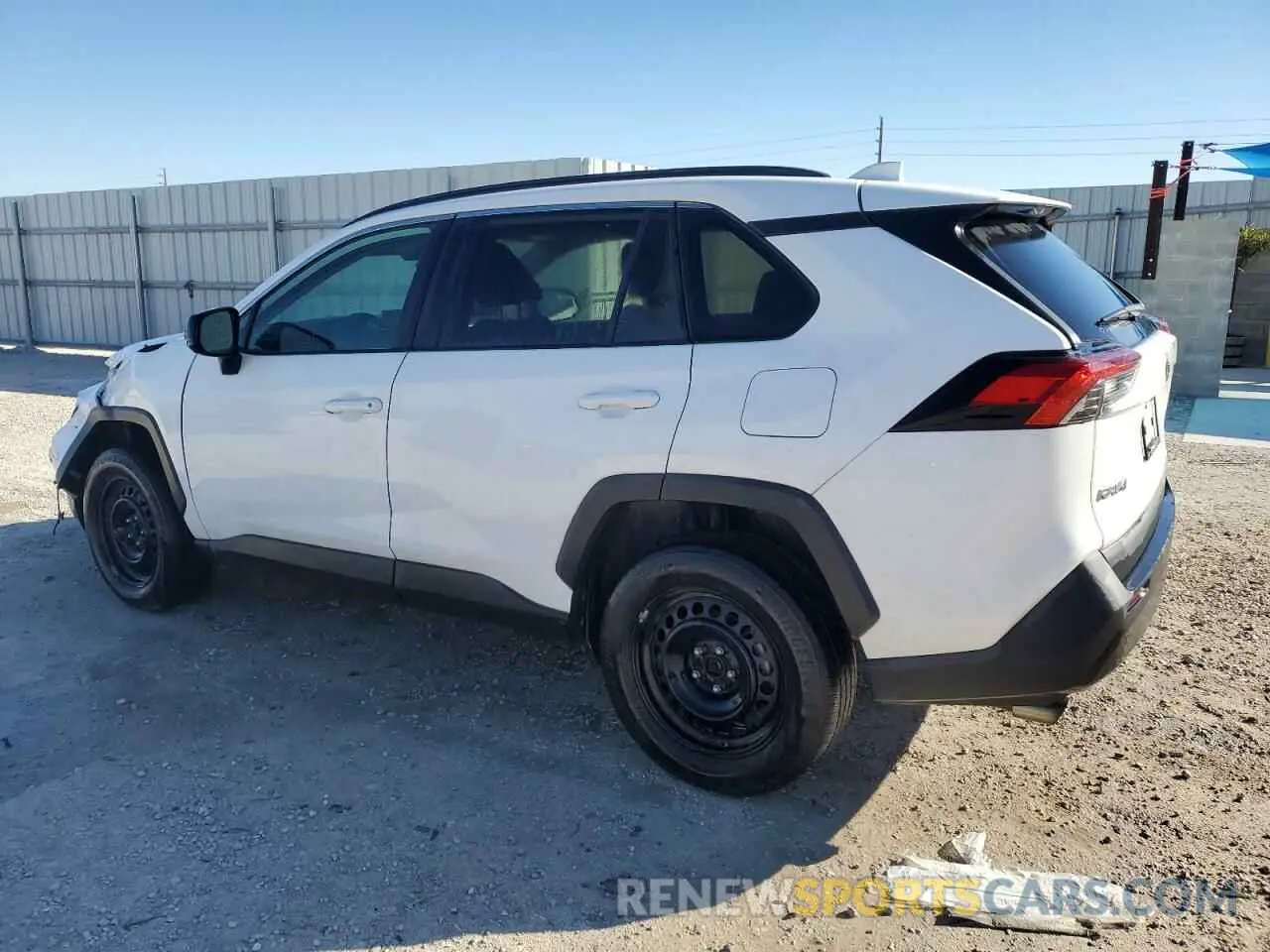 2 Photograph of a damaged car 2T3F1RFV7LC101357 TOYOTA RAV4 2020