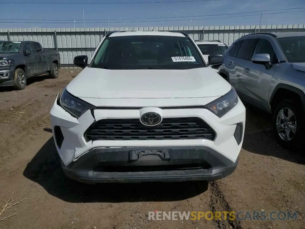 5 Фотография поврежденного автомобиля 2T3F1RFV7LW096658 TOYOTA RAV4 2020