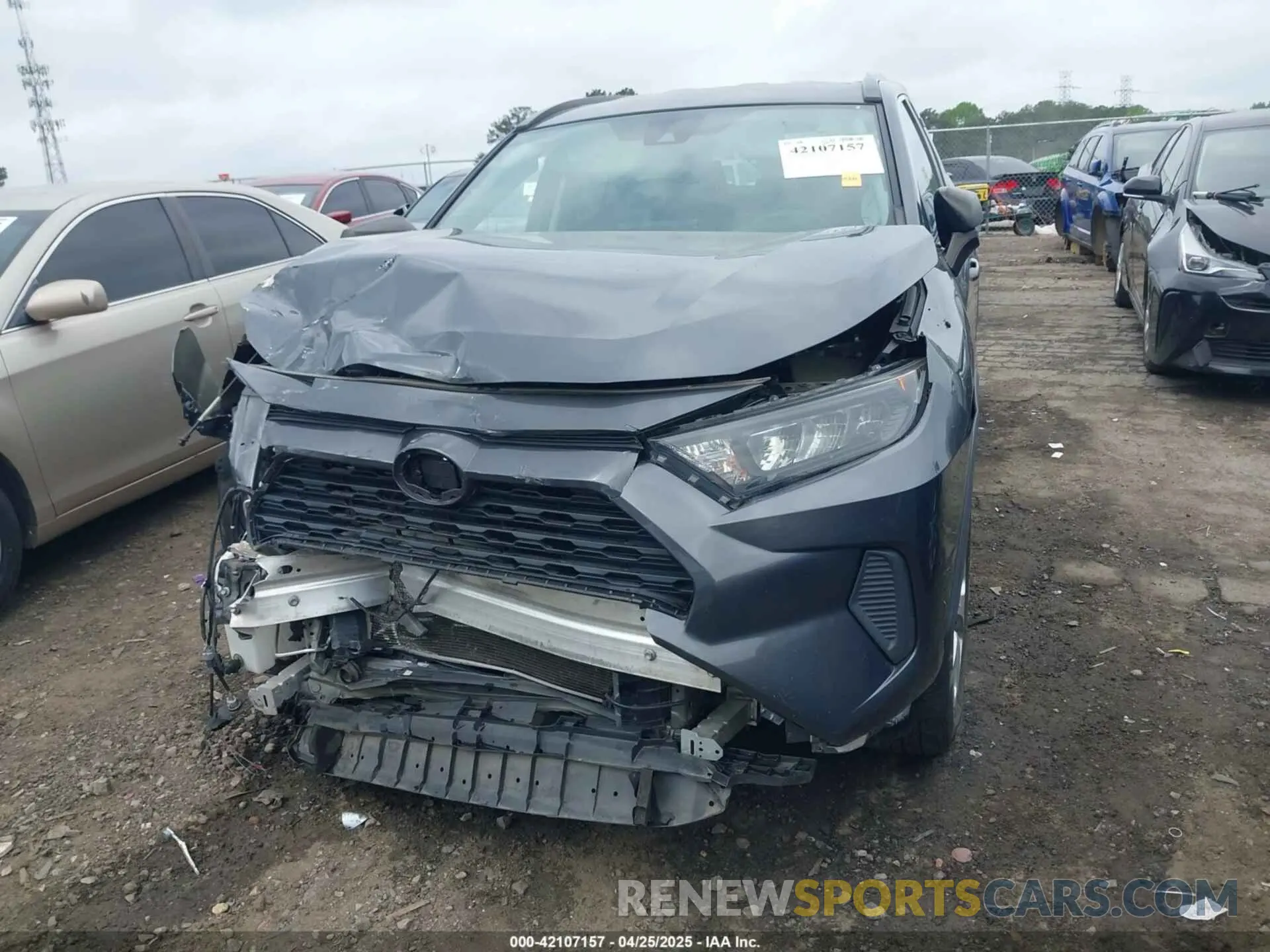 6 Фотография поврежденного автомобиля 2T3F1RFV9LC099479 TOYOTA RAV4 2020