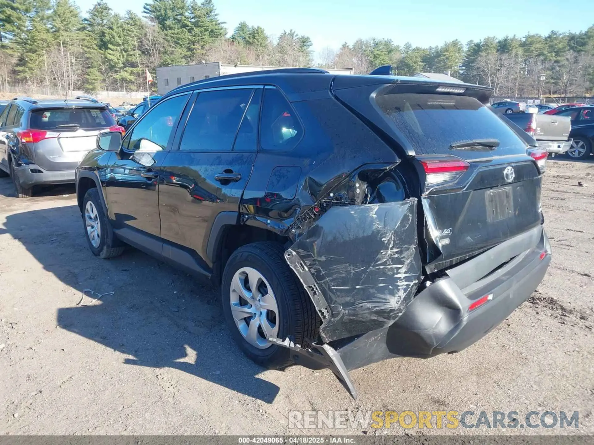 14 Photograph of a damaged car 2T3F1RFVXLW086240 TOYOTA RAV4 2020