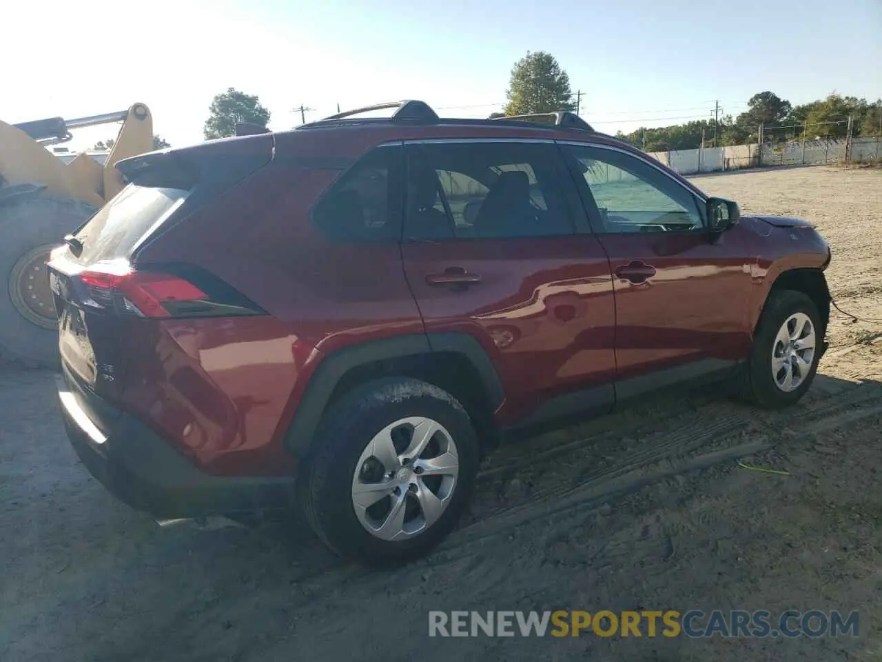 3 Фотография поврежденного автомобиля 2T3F1RFVXLW094810 TOYOTA RAV4 2020