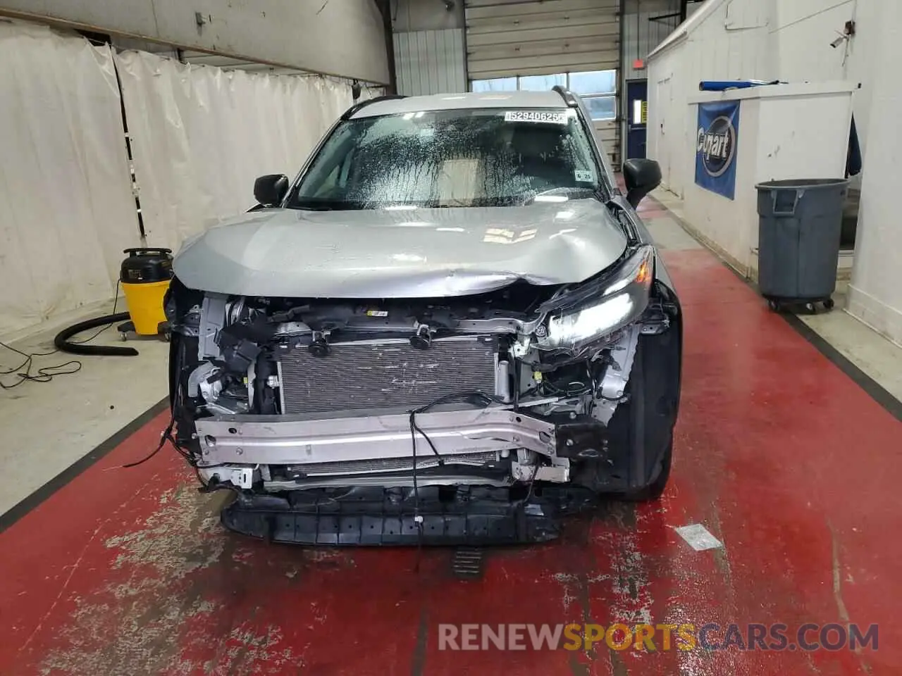 5 Фотография поврежденного автомобиля 2T3F1RFVXLW099764 TOYOTA RAV4 2020