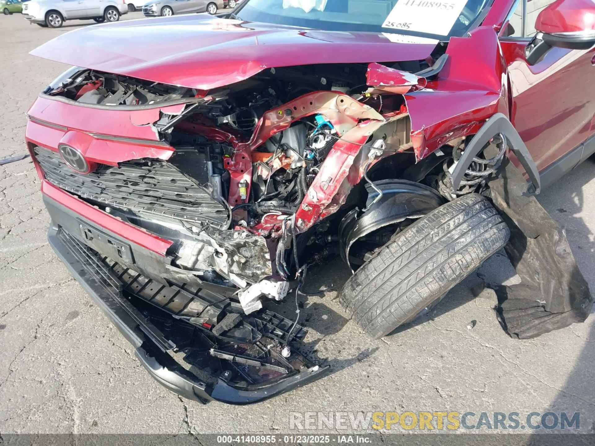 6 Photograph of a damaged car 2T3G1RFV1LC068232 TOYOTA RAV4 2020