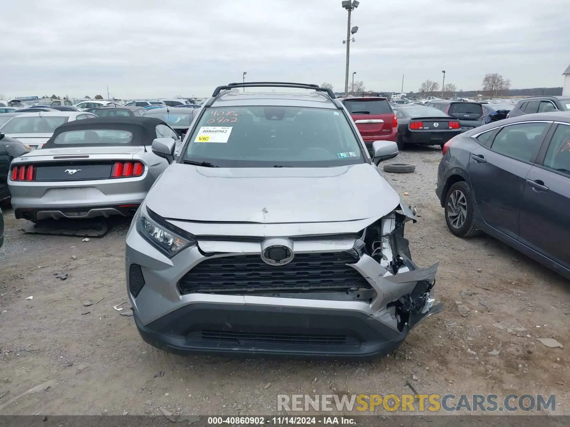 12 Photograph of a damaged car 2T3G1RFV3LW129515 TOYOTA RAV4 2020
