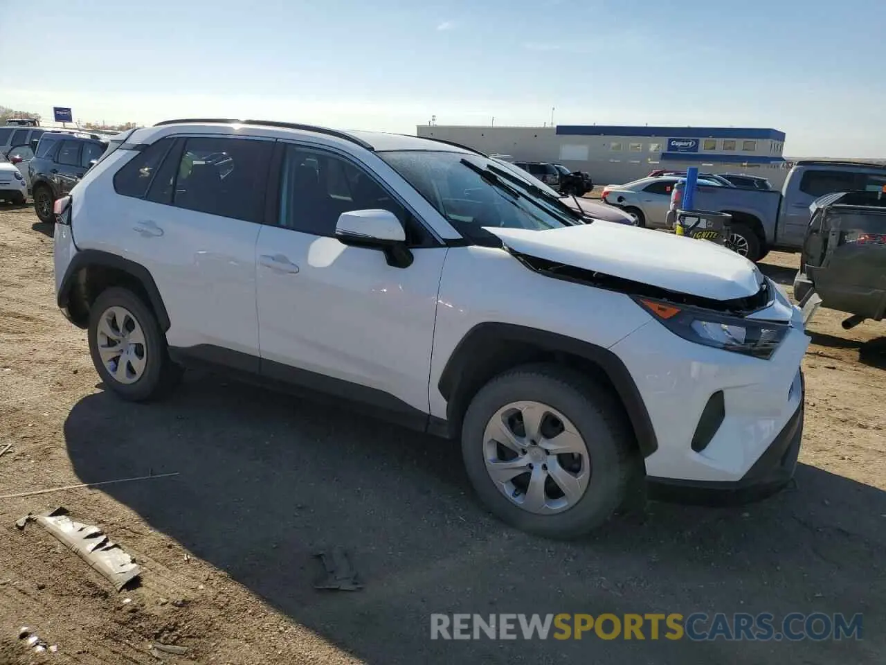 4 Photograph of a damaged car 2T3G1RFV3LW130387 TOYOTA RAV4 2020