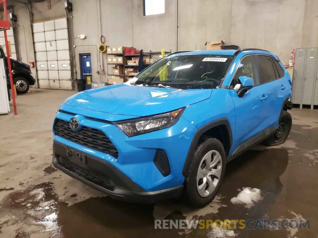 2 Фотография поврежденного автомобиля 2T3G1RFV4LC069679 TOYOTA RAV4 2020