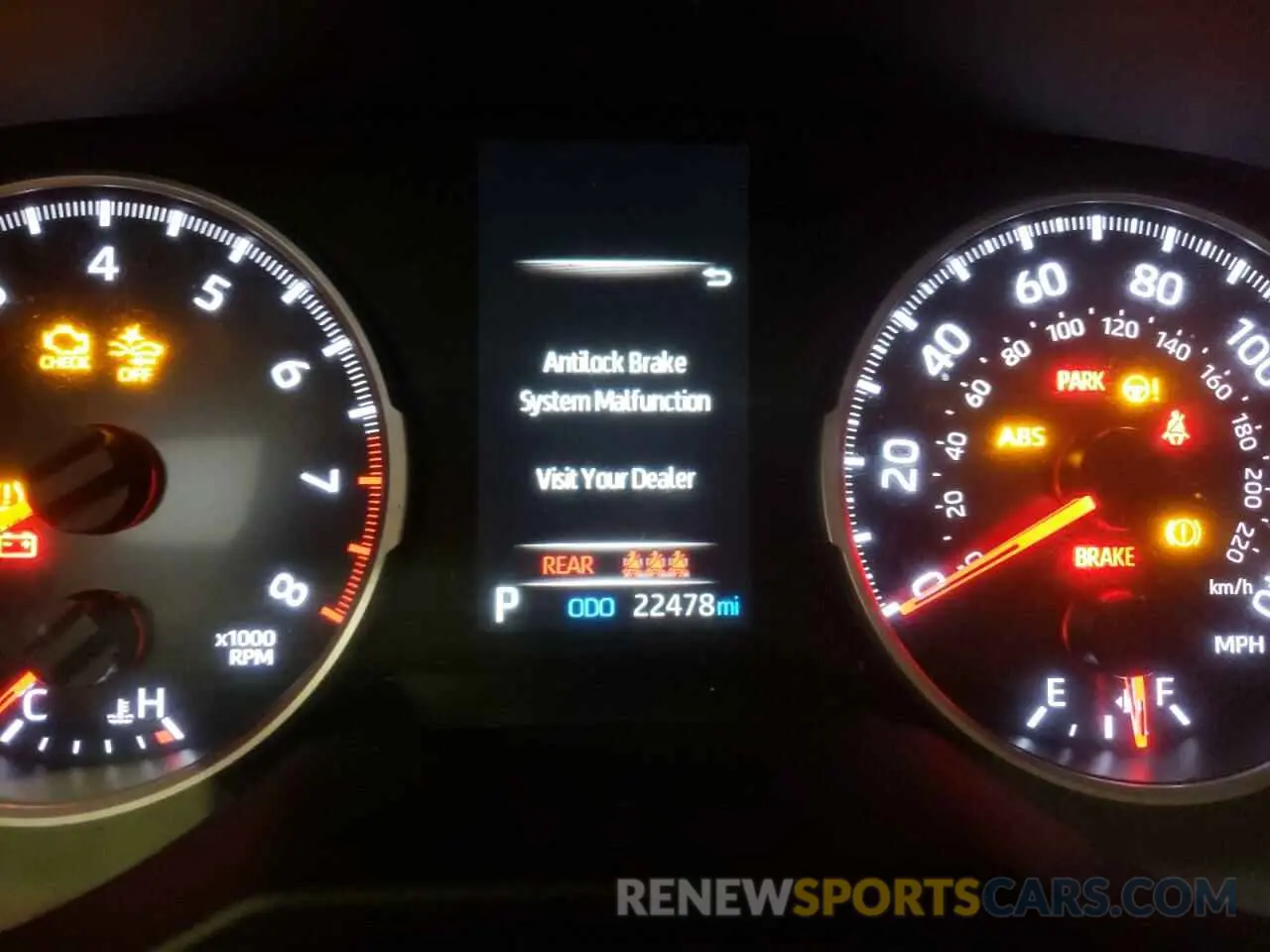 8 Фотография поврежденного автомобиля 2T3G1RFV4LC069679 TOYOTA RAV4 2020