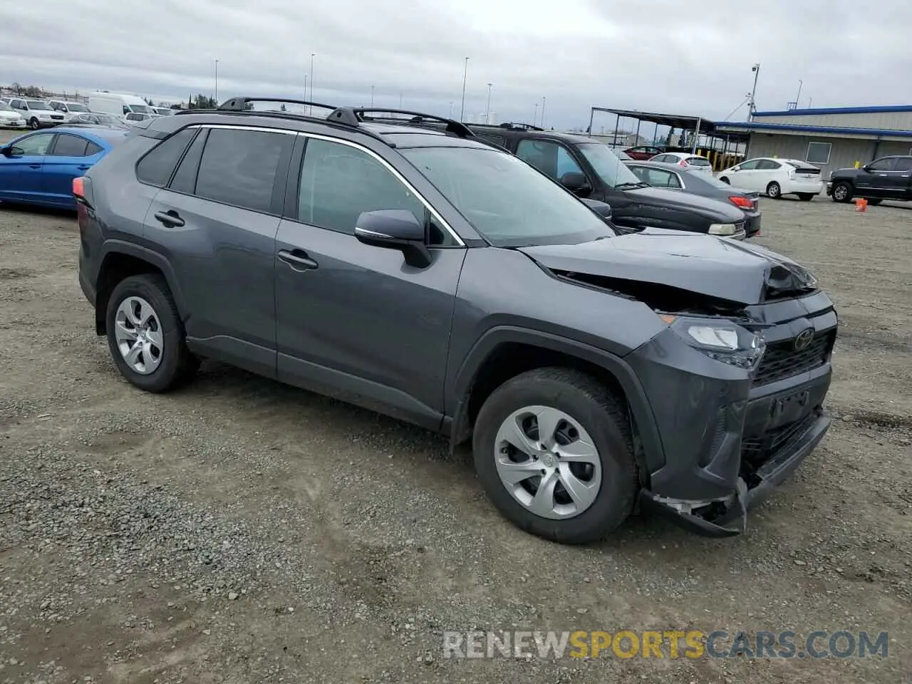 4 Фотография поврежденного автомобиля 2T3G1RFV5LC136533 TOYOTA RAV4 2020
